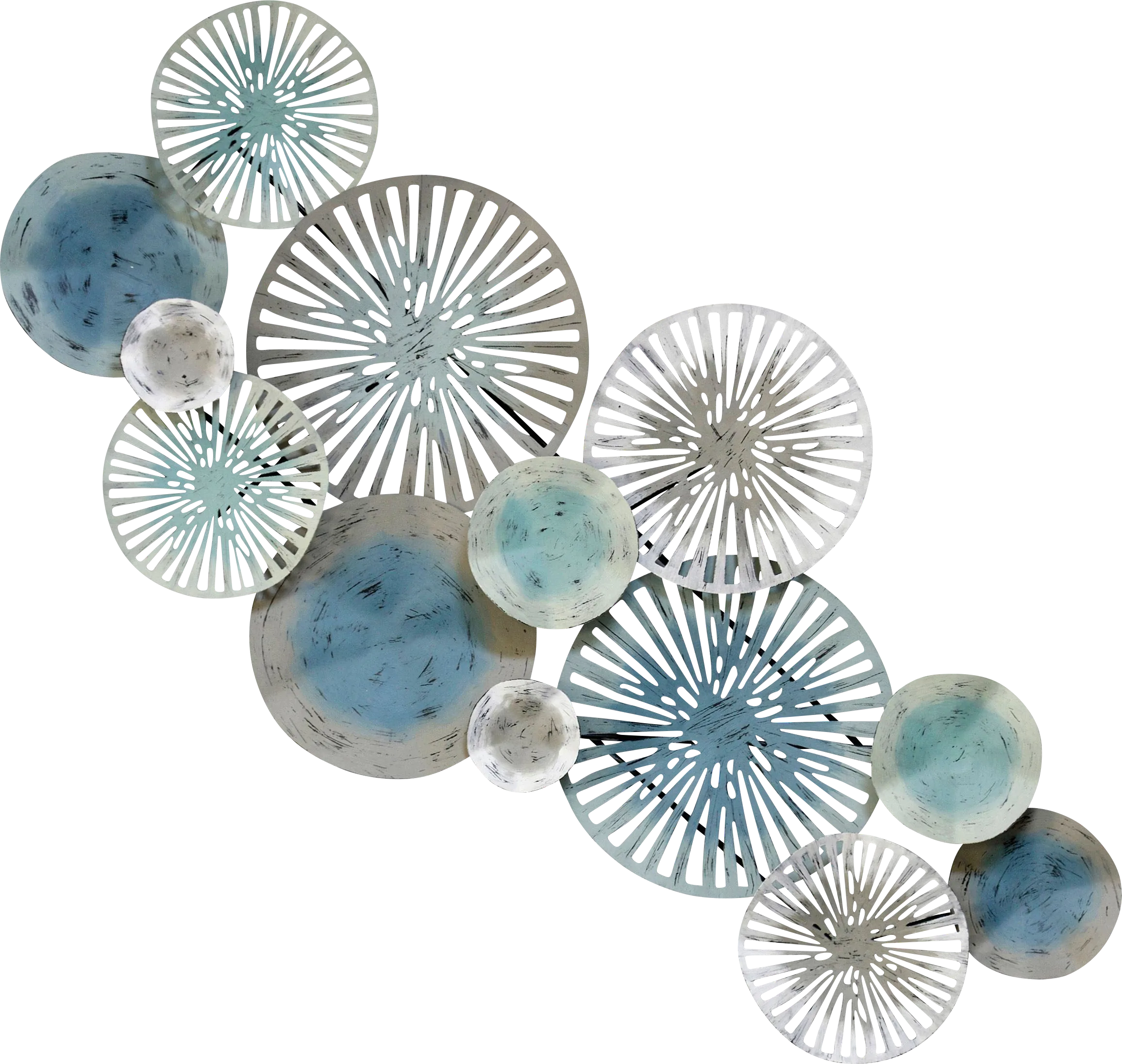 Okeri Blue Wall Decor - Thumbnail - Image 1