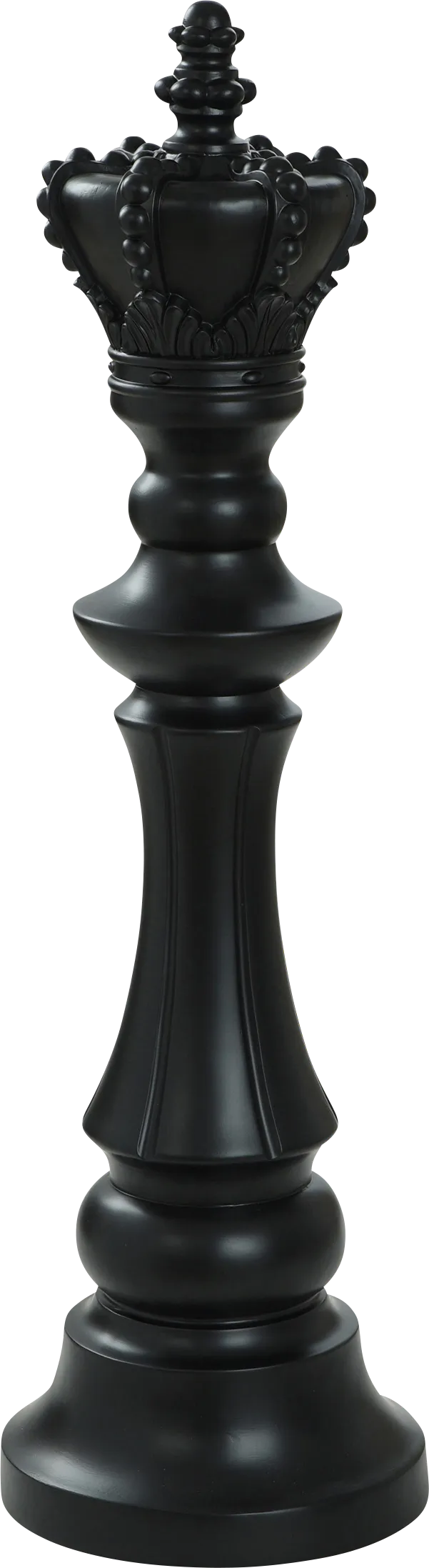 Kingly Black Sculpture - Thumbnail - Image 1