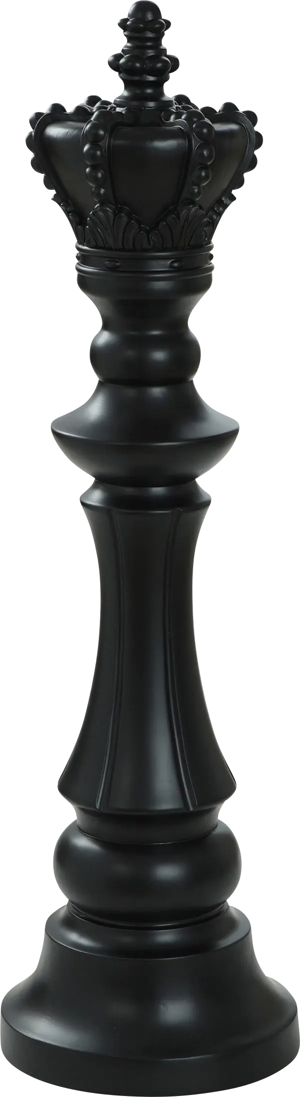 Kingly Black Sculpture