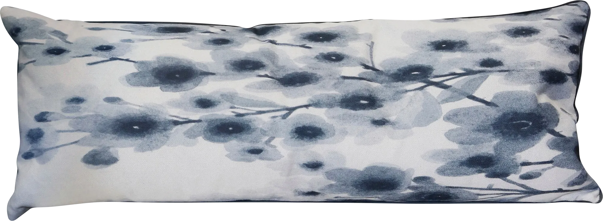 Ivrinne Blue Lumbar Pillow - Thumbnail - Image 1