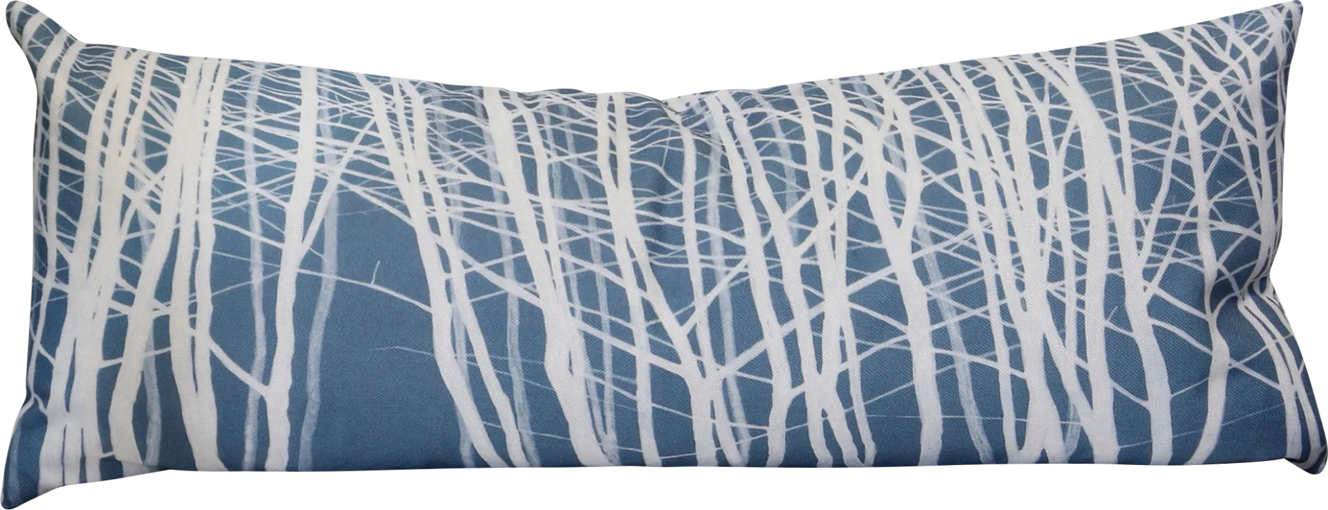 Laural Blue Lumbar Pillow - Image 1