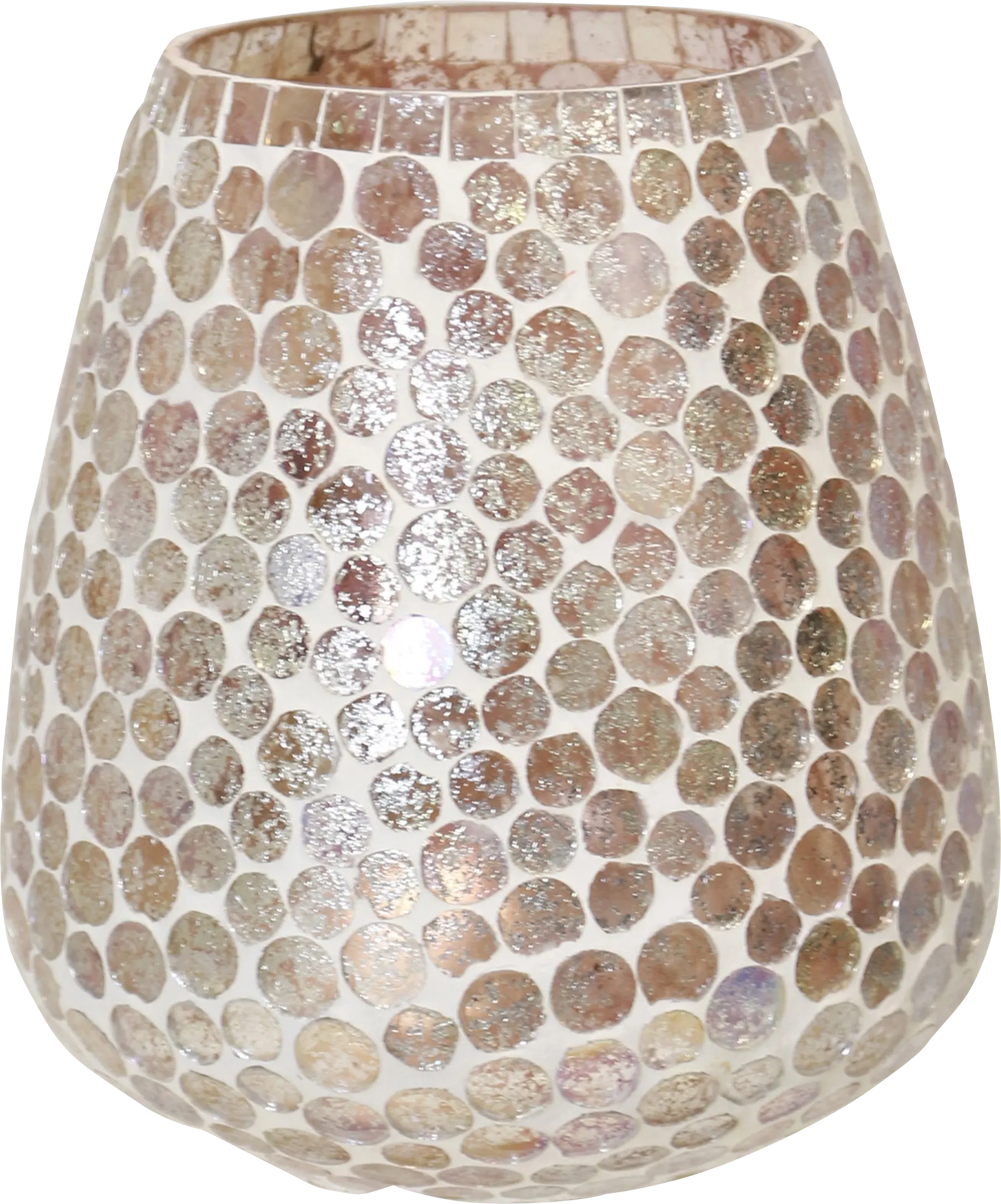 Kasamba Beige 7 in. Vase