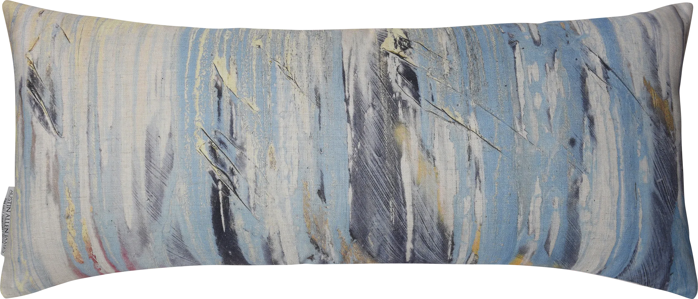 Sinche Blue Lumbar Pillow - Thumbnail - Image 1