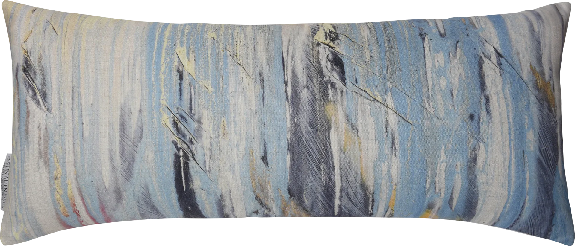 Sinche Blue Lumbar Pillow - Image 1