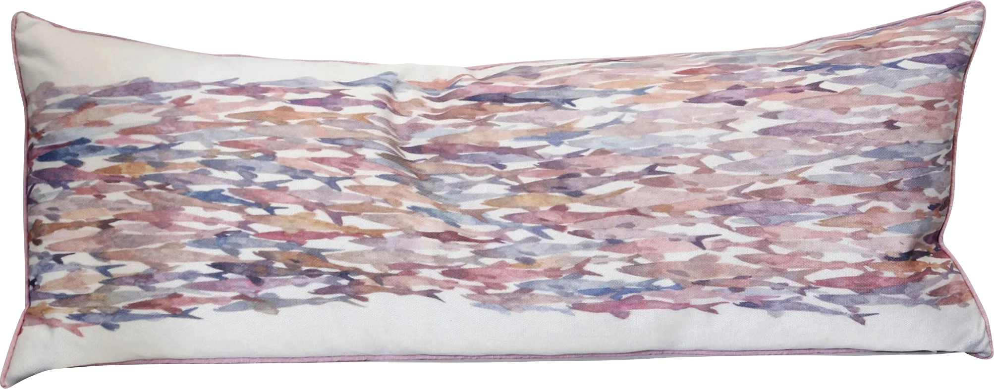 Kibsem Pink Lumbar Pillow - Thumbnail - Image 1