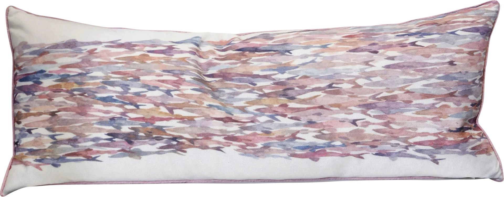 Kibsem Pink Lumbar Pillow - Image 1