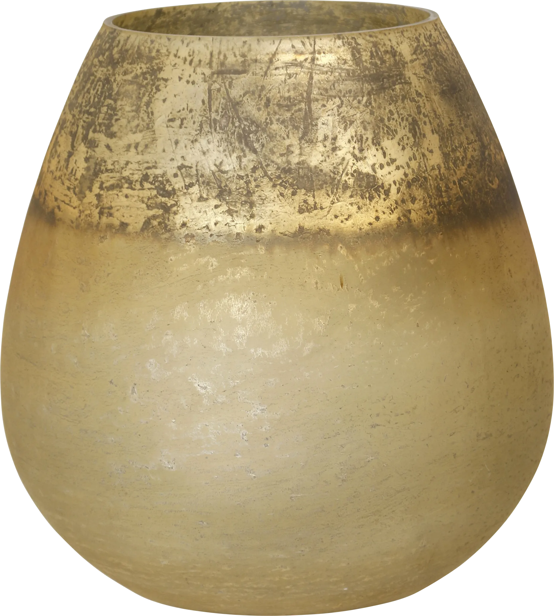 Kazami Gold 15 in. Vase - Image 1