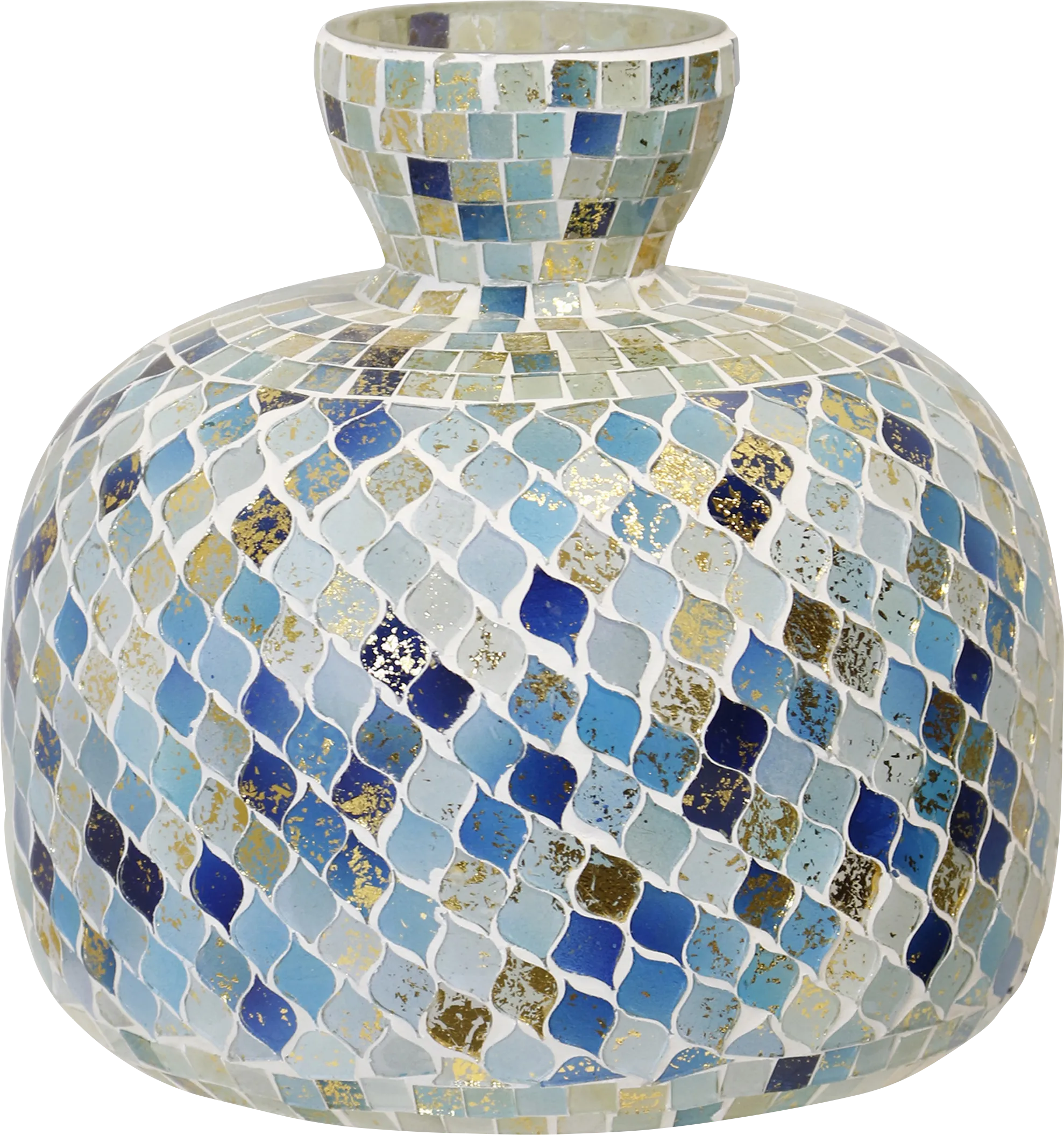 Phila Blue 8.5 in. Vase - Thumbnail - Image 1