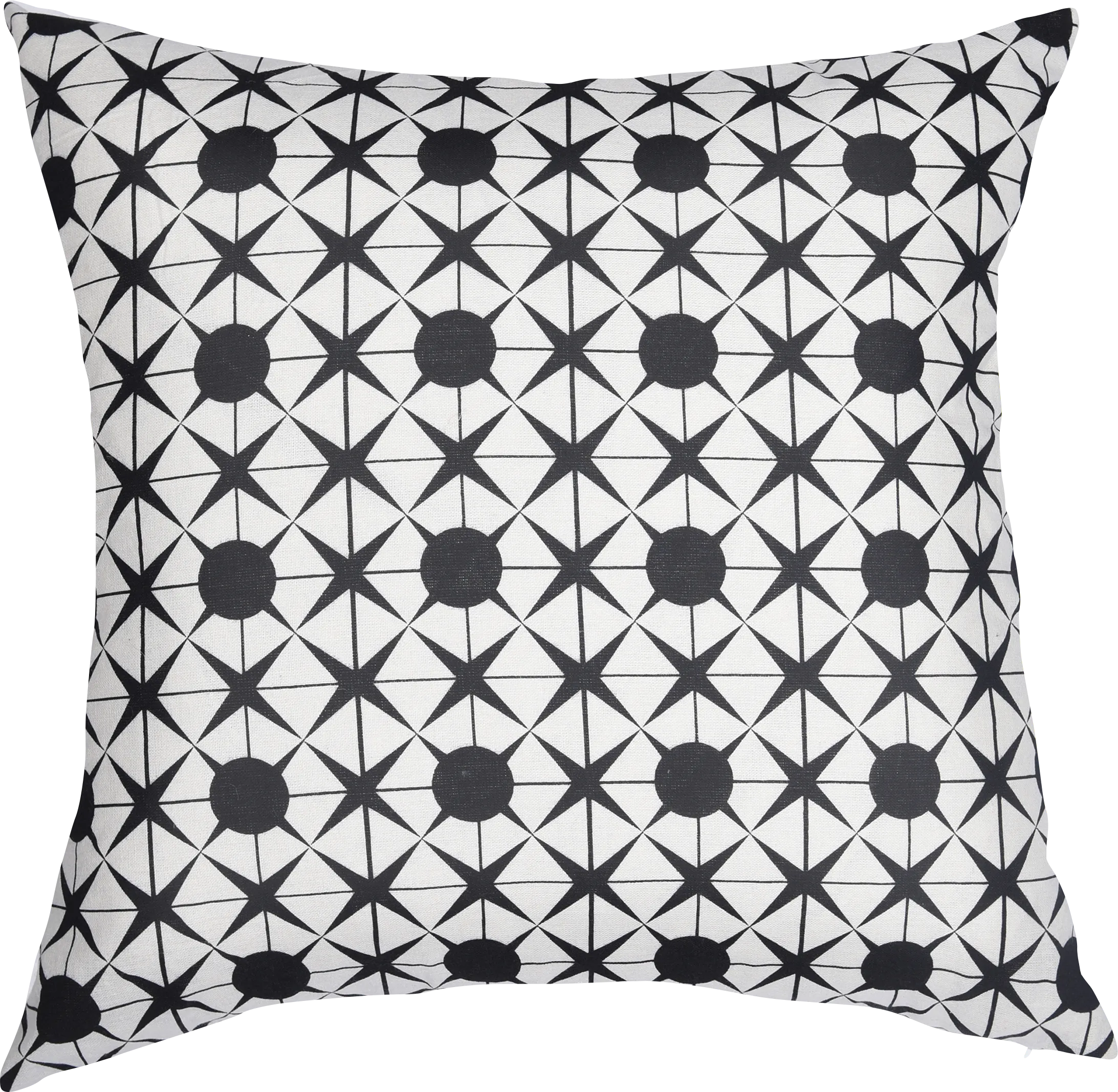 Petros Black/White Accent Pillow - Thumbnail - Image 1