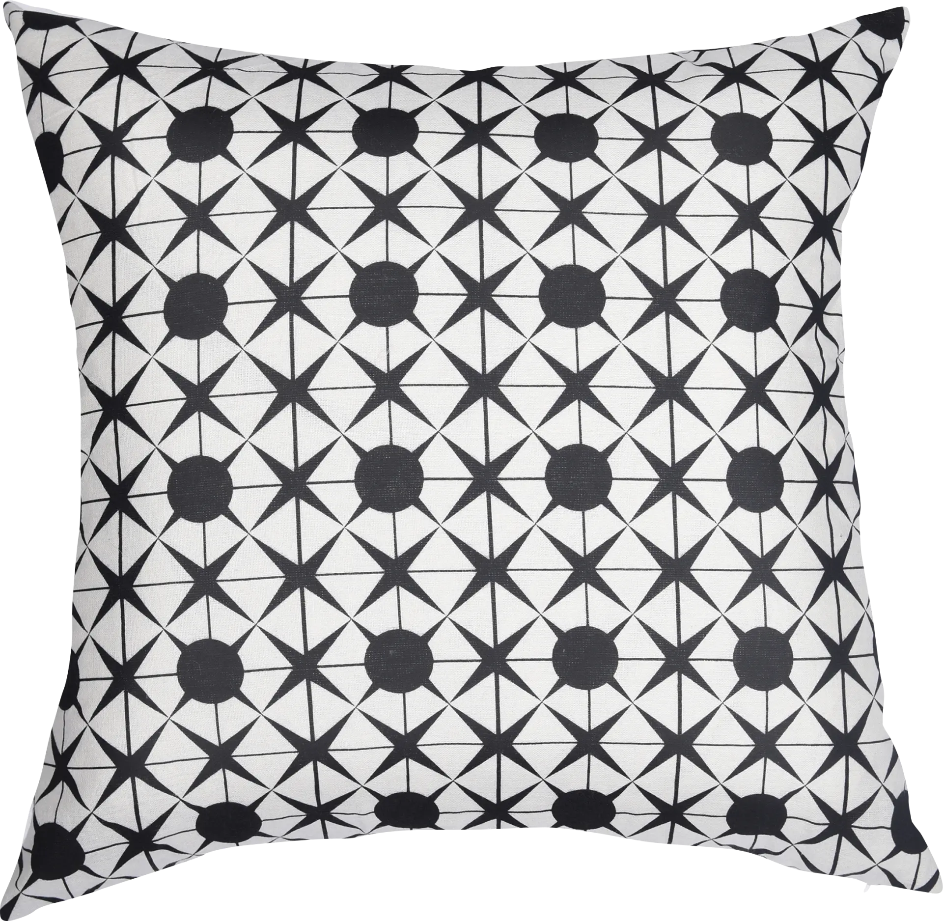 Petros Black/White Accent Pillow