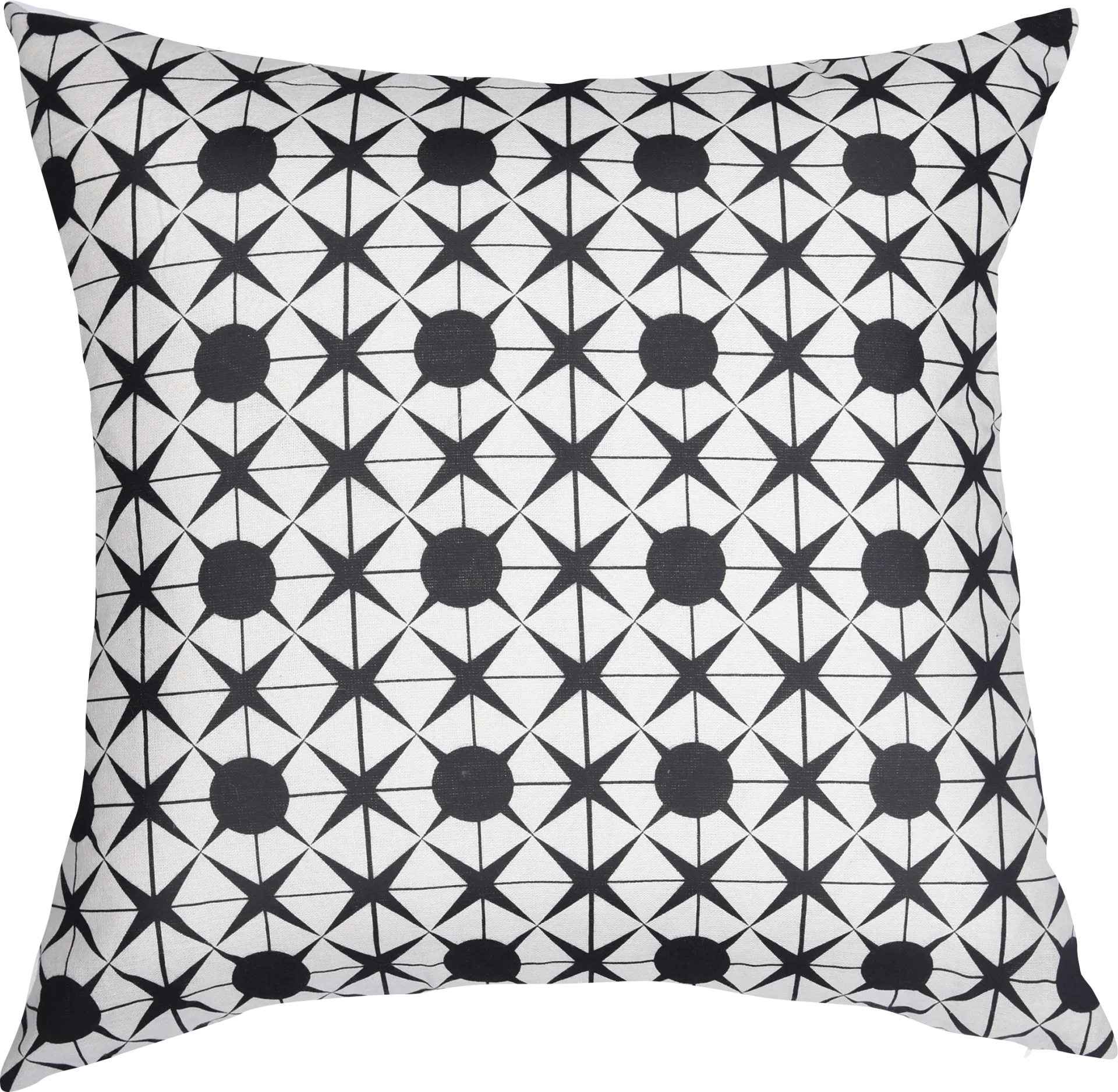 Petros Black/White Accent Pillow - Image 1