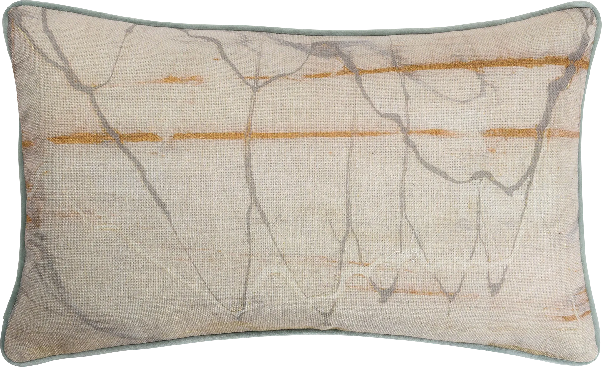 Shala Brown Lumbar Pillow - Thumbnail - Image 1