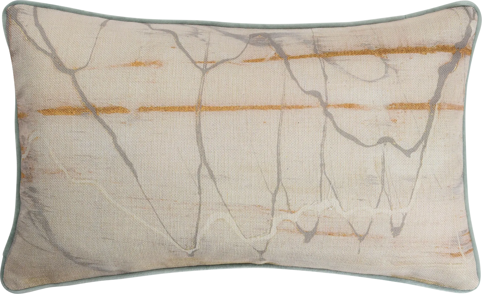 Shala Brown Lumbar Pillow - Image 1