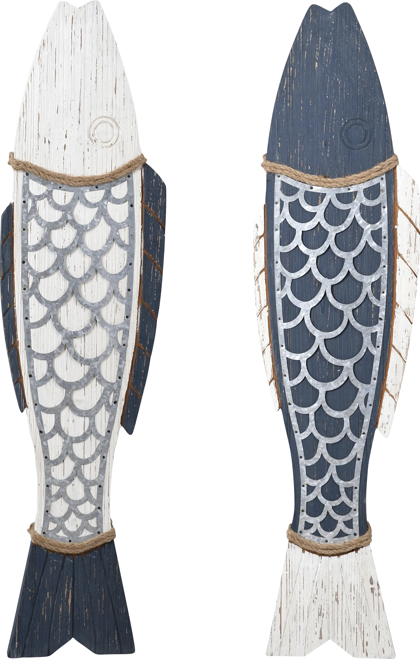 Safina Blue Wall Decor, Set of 2 - Thumbnail - Image 1