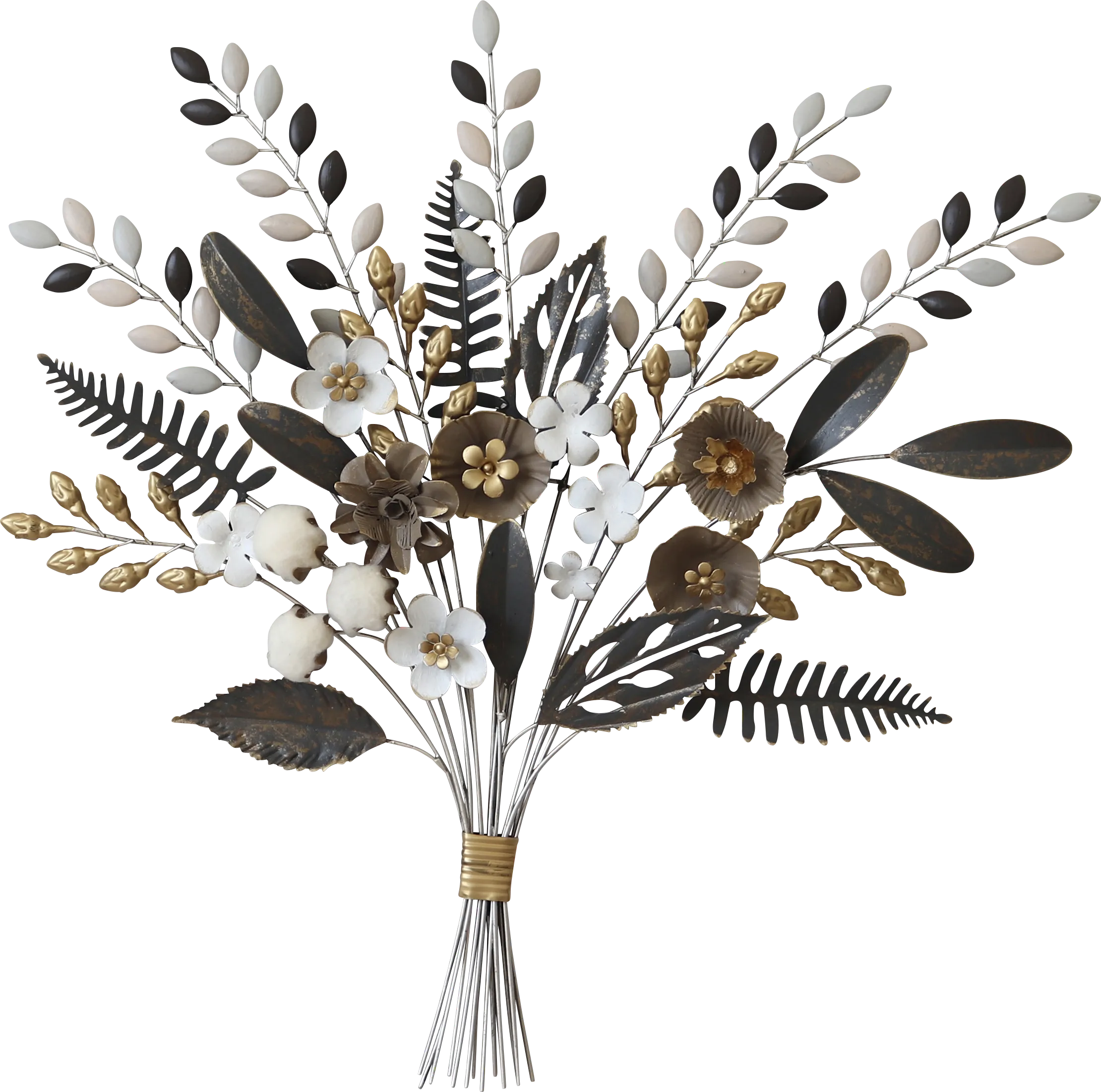 Talzell White Wall Decor - Thumbnail - Image 1