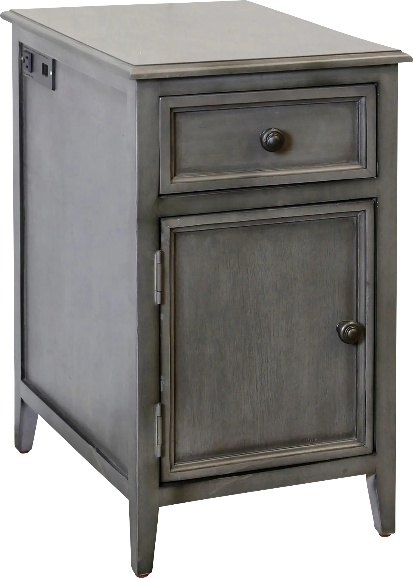 Komet Teal End Table
