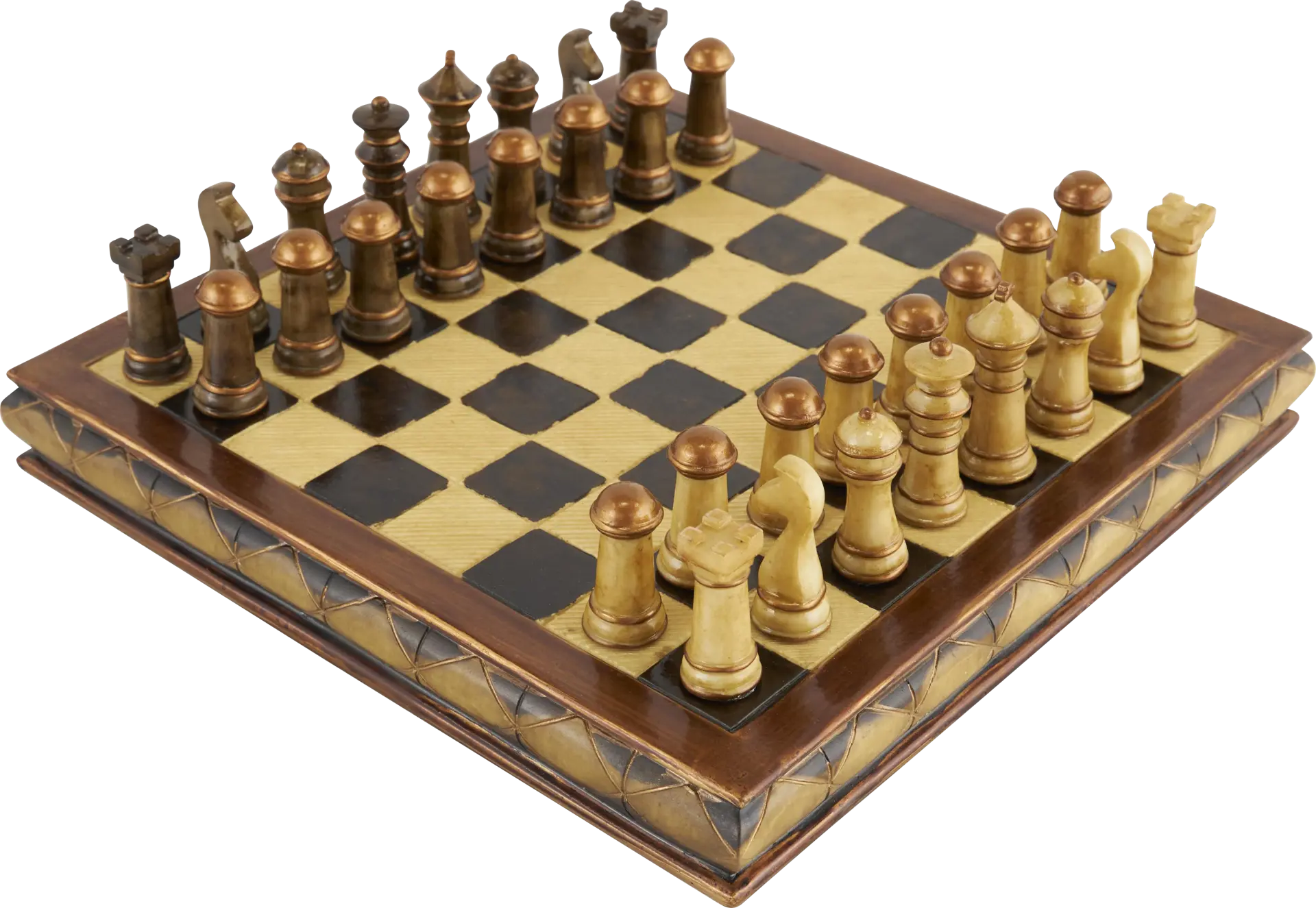 Kingsreach Brown Chess Game Set