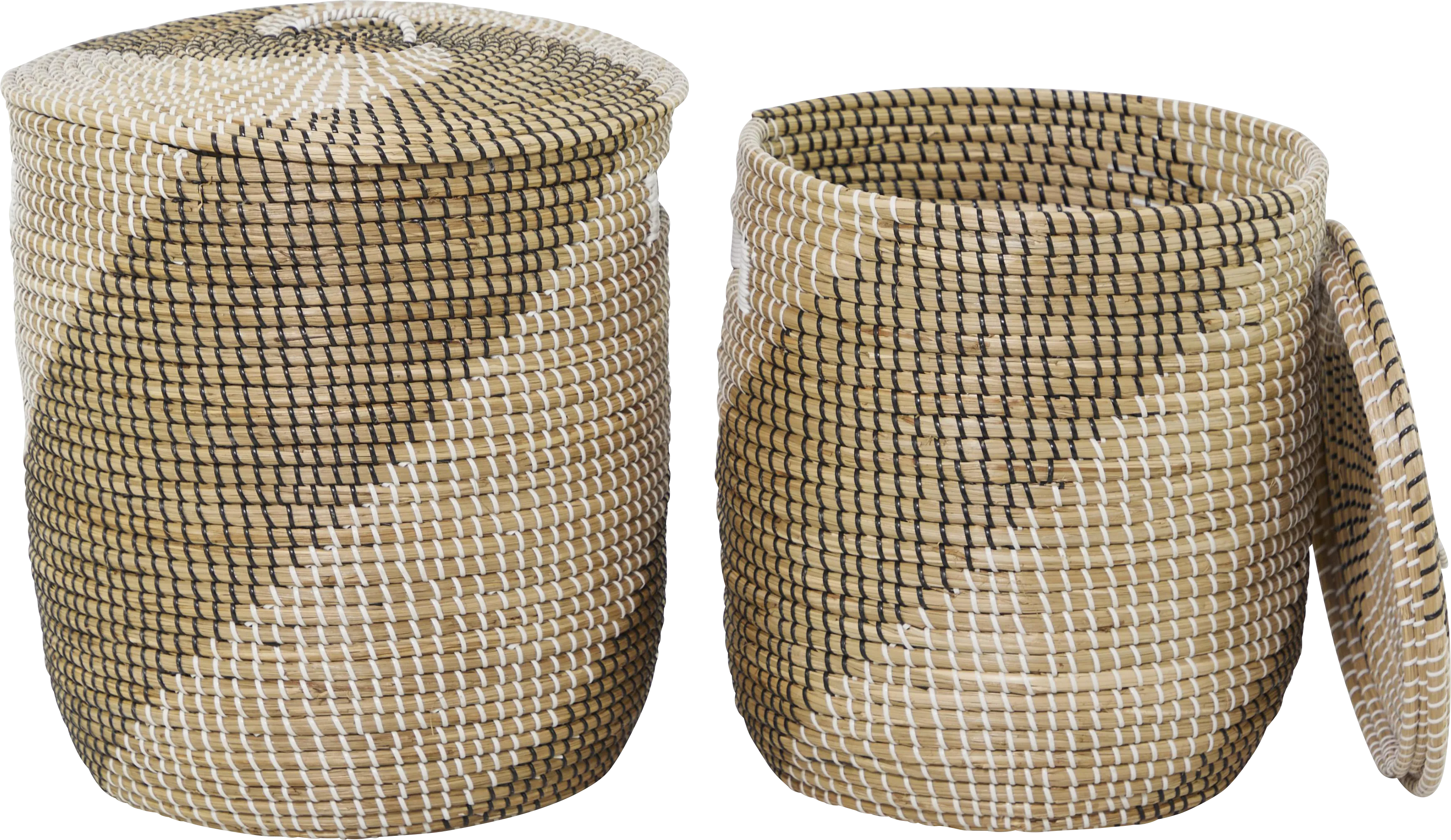 Oakom Brown Basket, Set of 2 - Thumbnail - Image 1