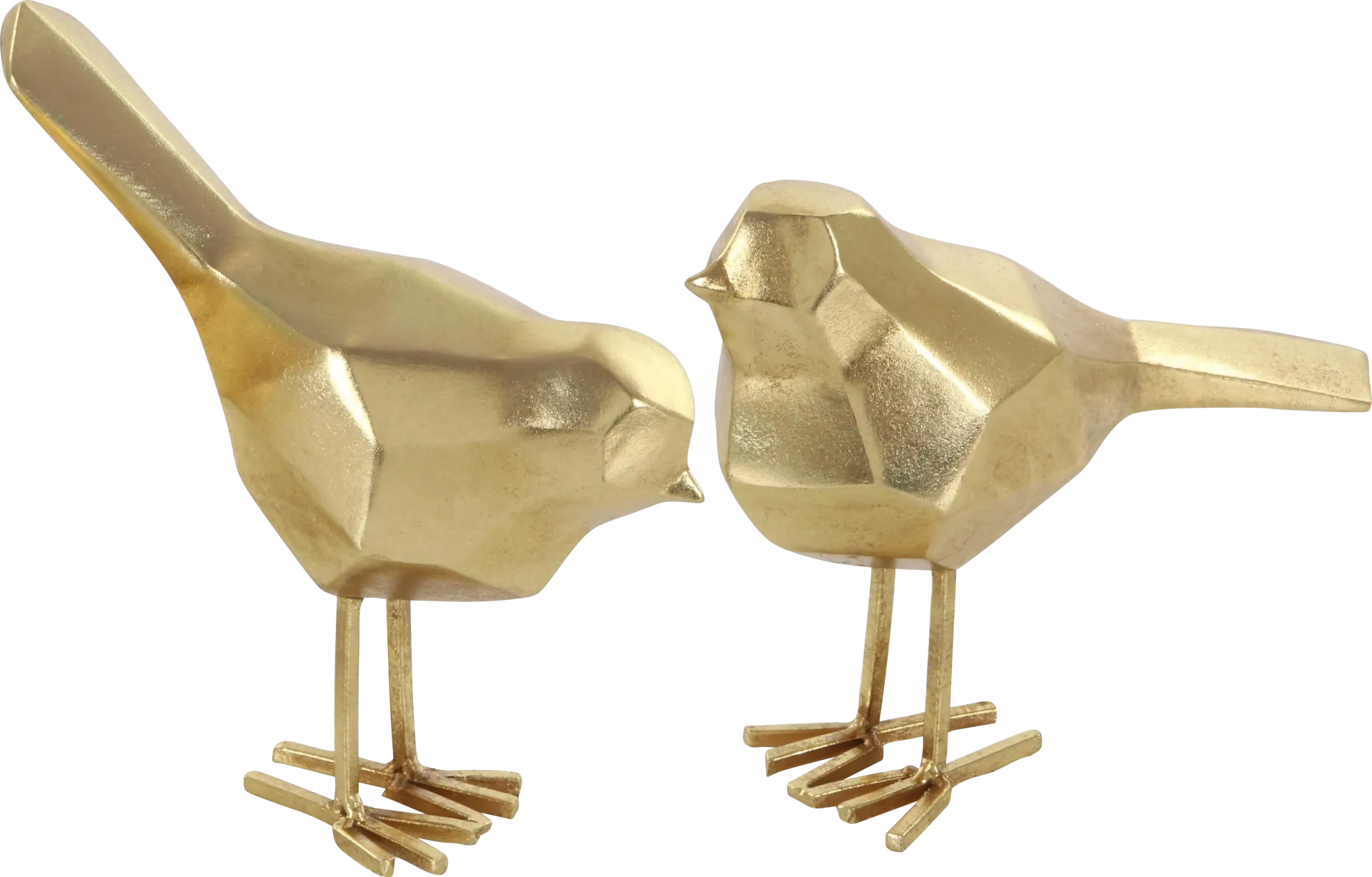 Aurelix Gold Sculpture, Set of 2 - Image 1