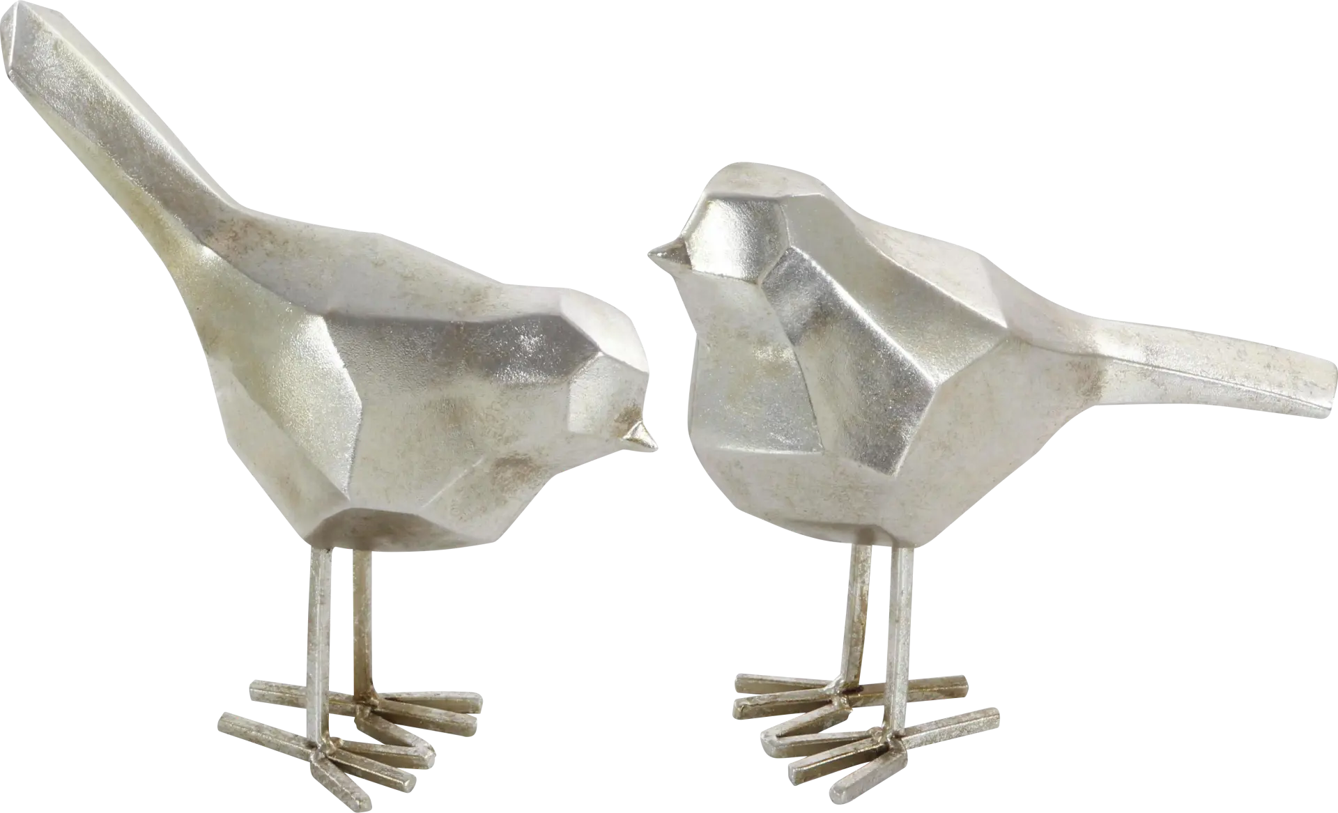 Aurelix Silver Sculpture, Set of 2