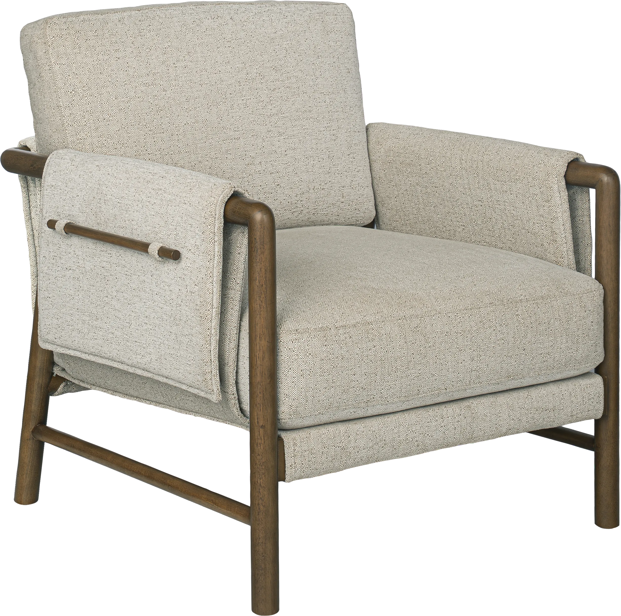 Gilbert Gray Accent Chair - Thumbnail - Image 1