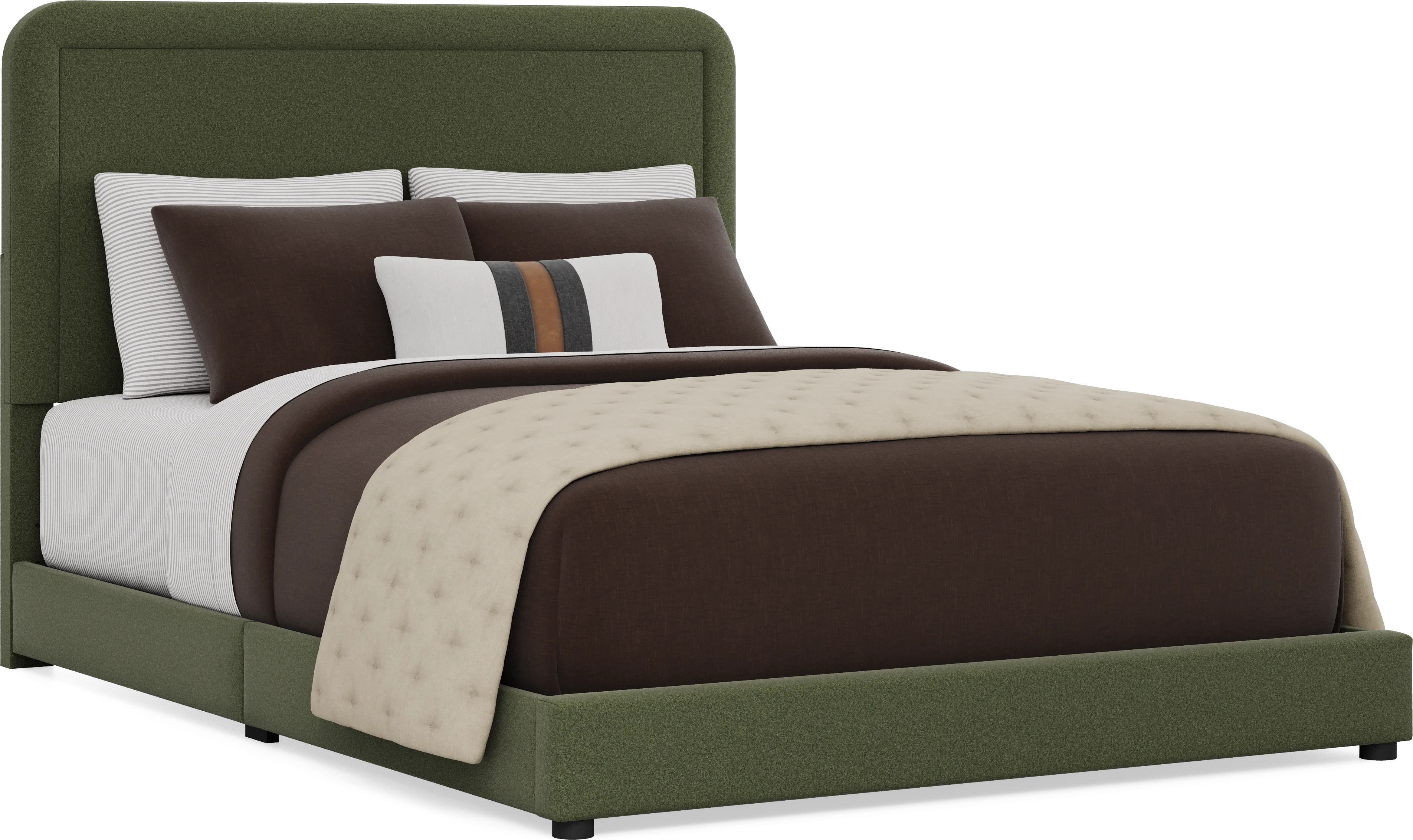 Kids Mason Forest Full Upholstered Bed - Image 1
