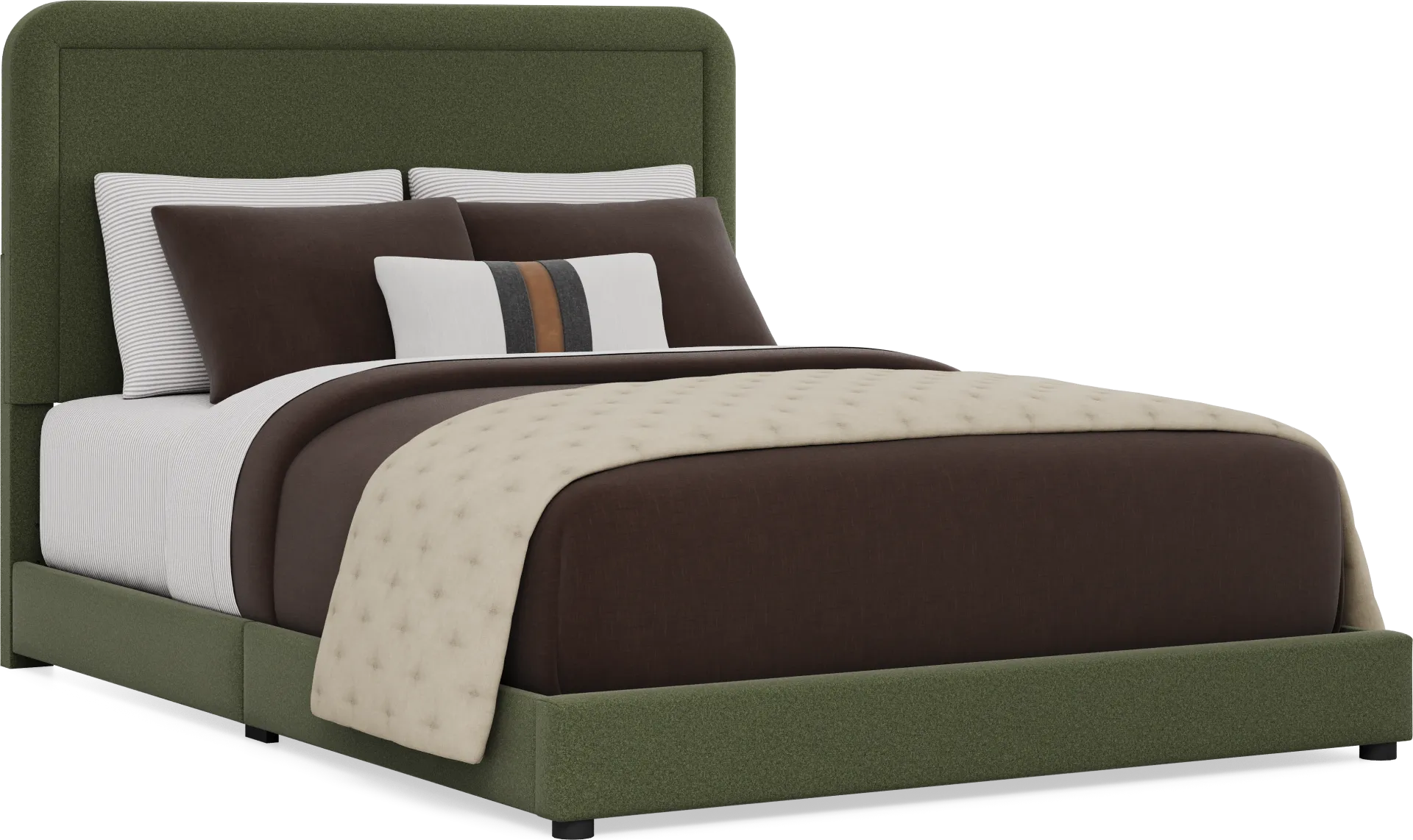Kids Mason Forest Full Upholstered Bed - Image 1