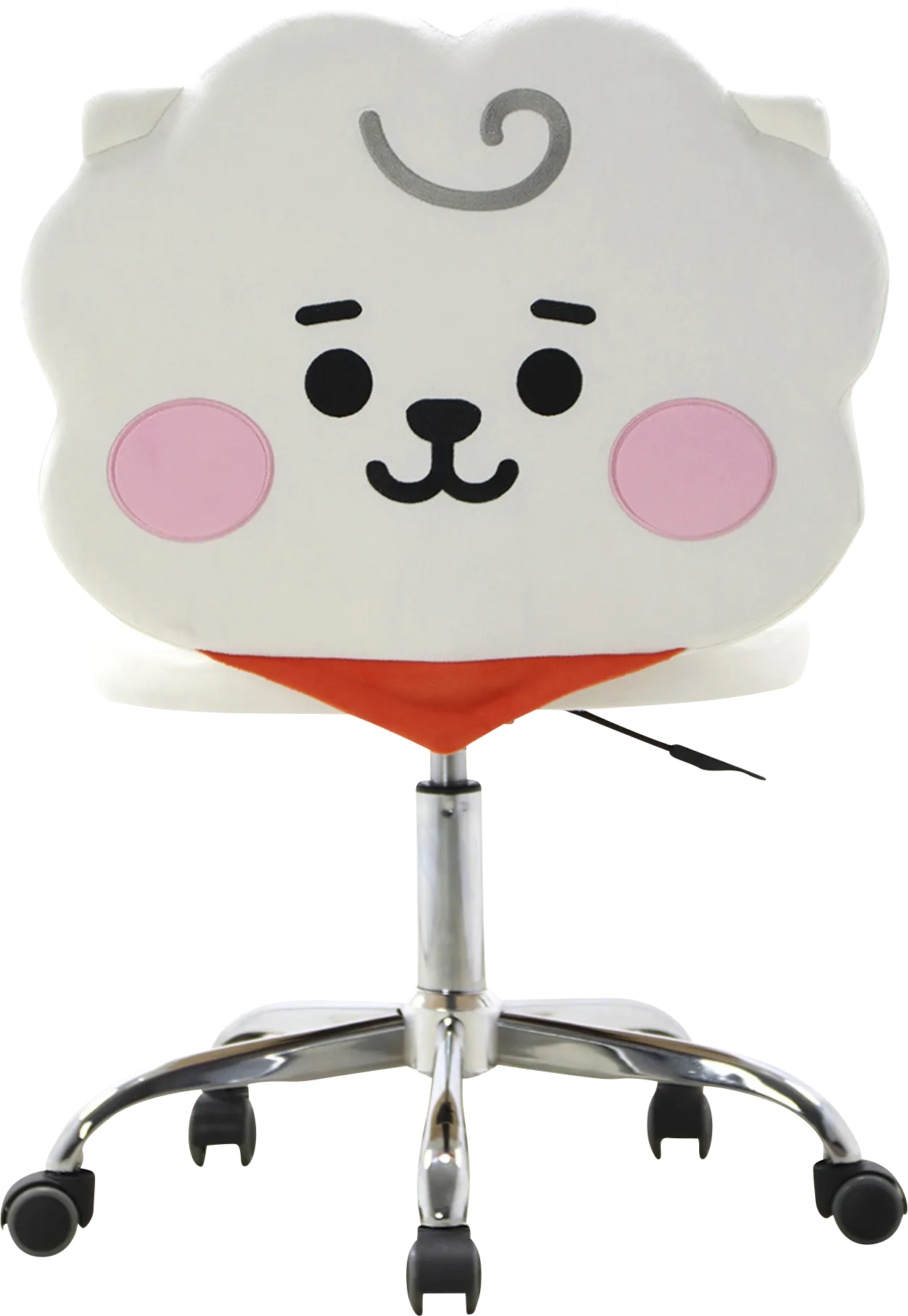 Kids RJ White Swivel Vanity Chair - Thumbnail - Image 1
