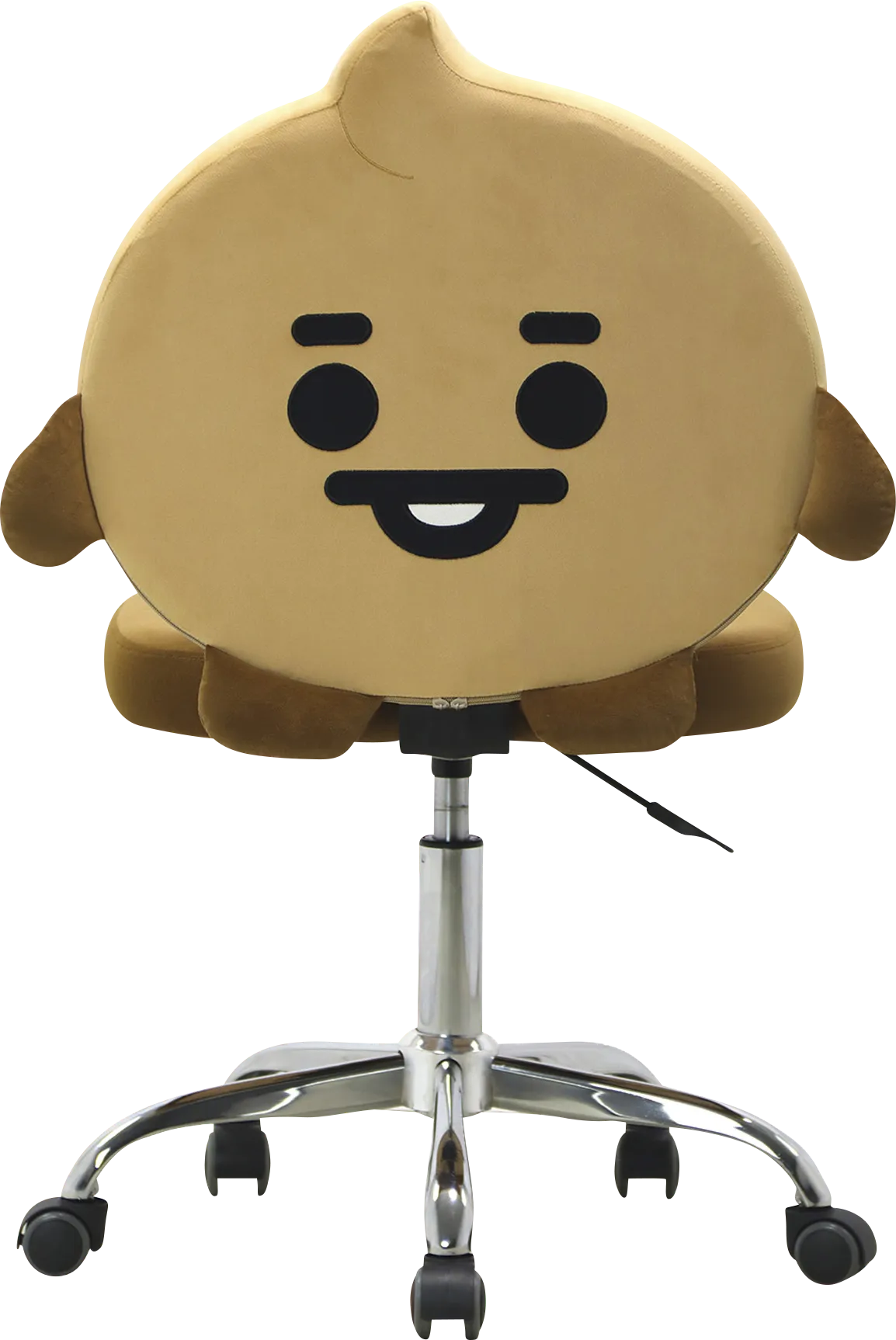 Kids Shooky Brown Swivel Vanity Chair - Thumbnail - Image 1