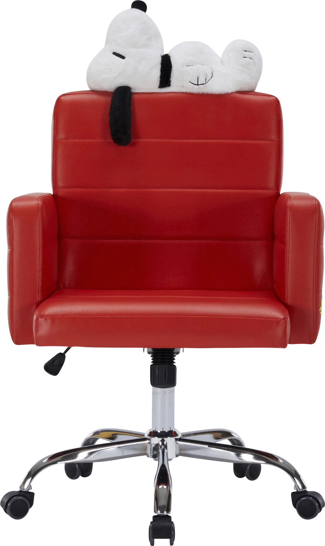 Kids Snoopy House Red Swivel Vanity Chair - Image 1