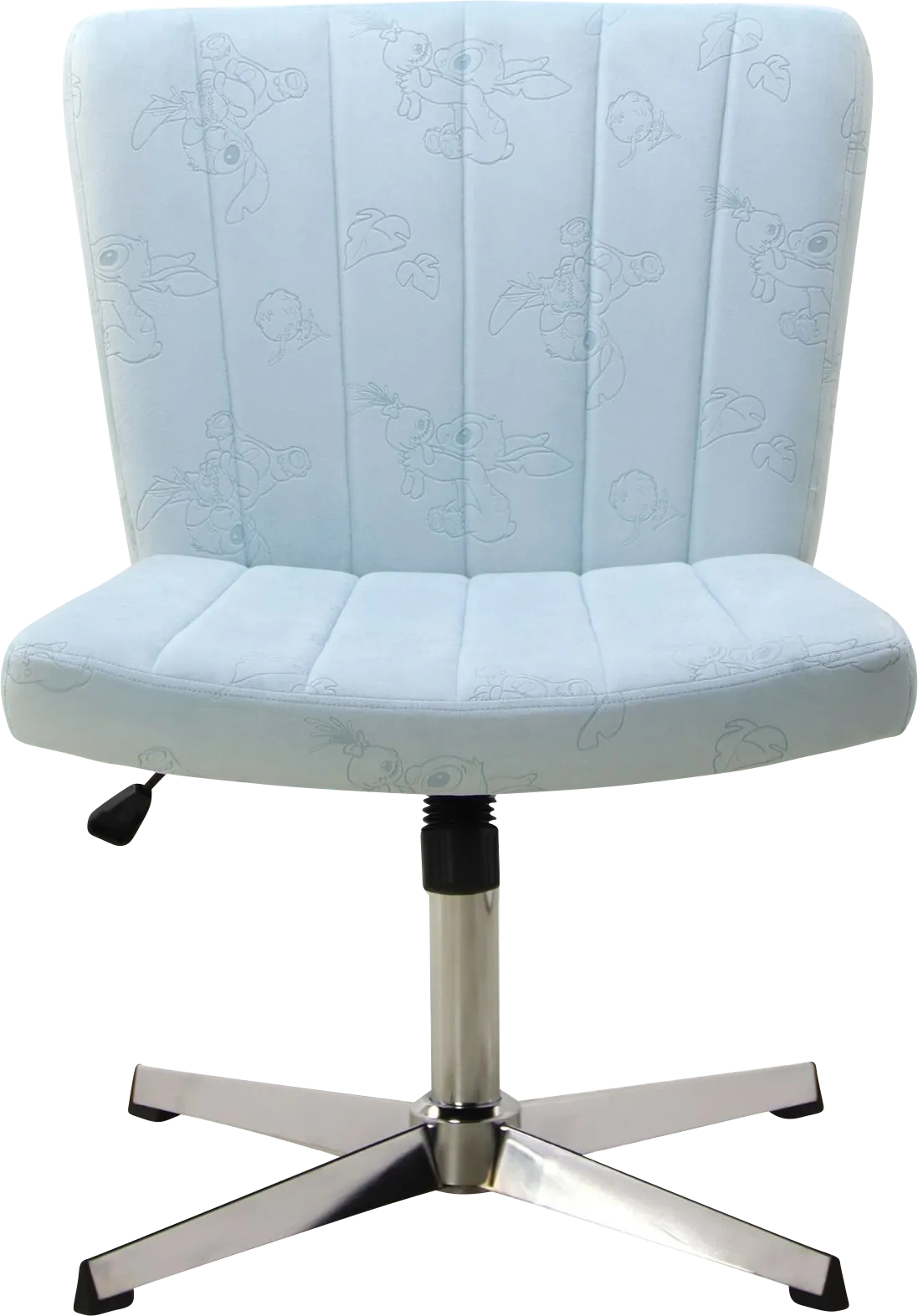 Kids Stitch Cross Blue Vanity Chair - Image 1