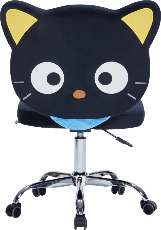 Kids Chococat Black Swivel Vanity Chair