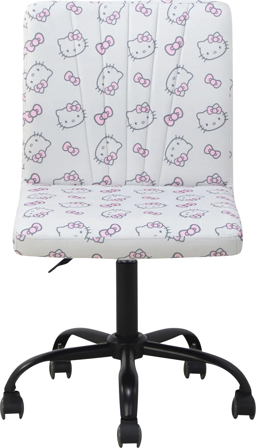 Kids Hello Kitty Cutie Gray Swivel Vanity Chair - Thumbnail - Image 1