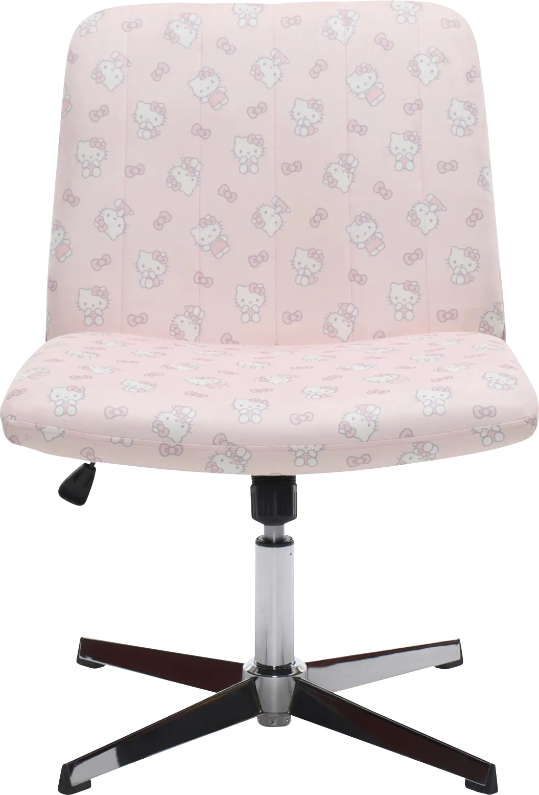 Kids Hello Kitty Sweet Criss Cross Pink Vanity Chair - Thumbnail - Image 1