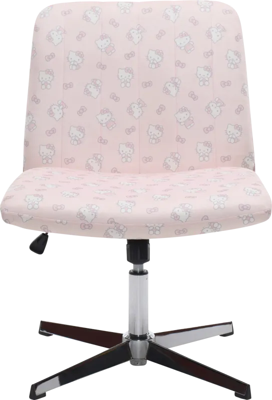 Kids Hello Kitty Sweet Criss Cross Pink Vanity Chair