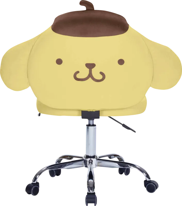 Kids Pompompurin Yellow Swivel Vanity Chair