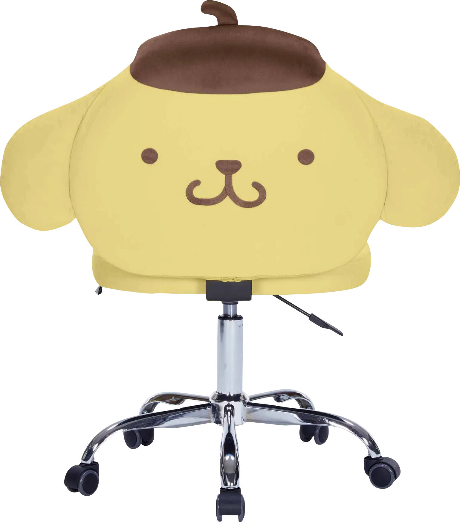 Kids Pompompurin Yellow Swivel Vanity Chair - Image 1