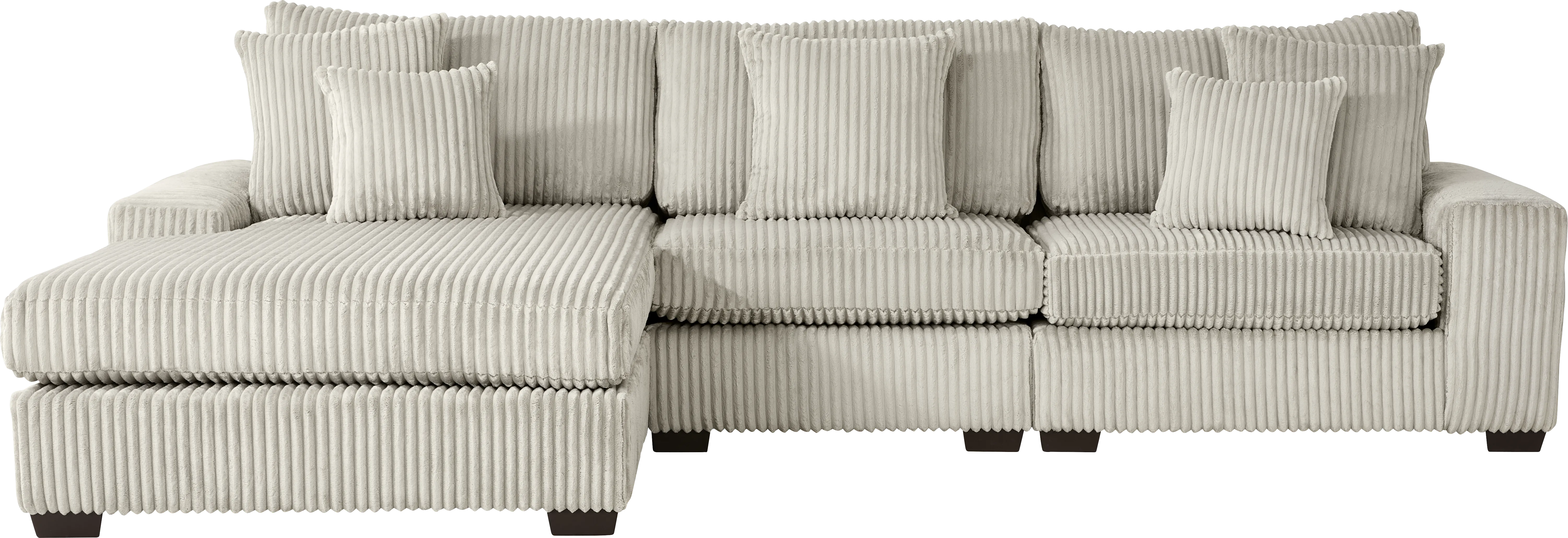 Lexford Park Gray 3 Pc Sectional - Thumbnail - Image 1