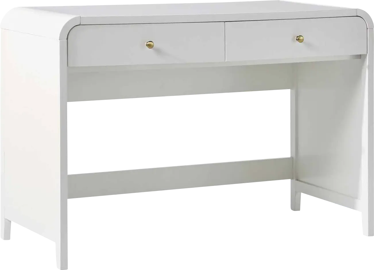 Goldpoint White Desk