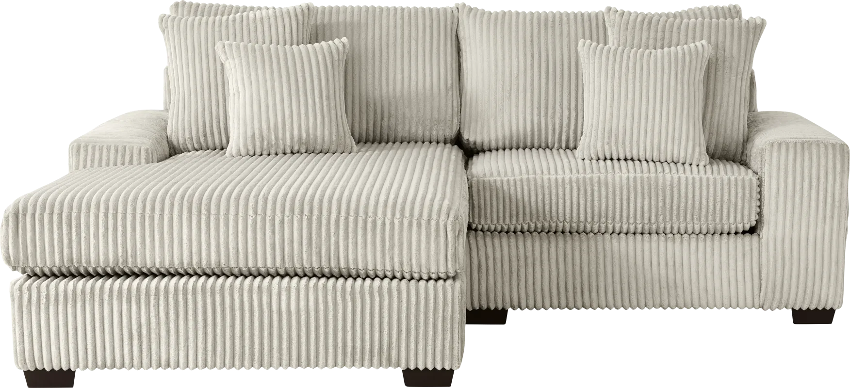 Lexford Park Gray 2 Pc Sectional