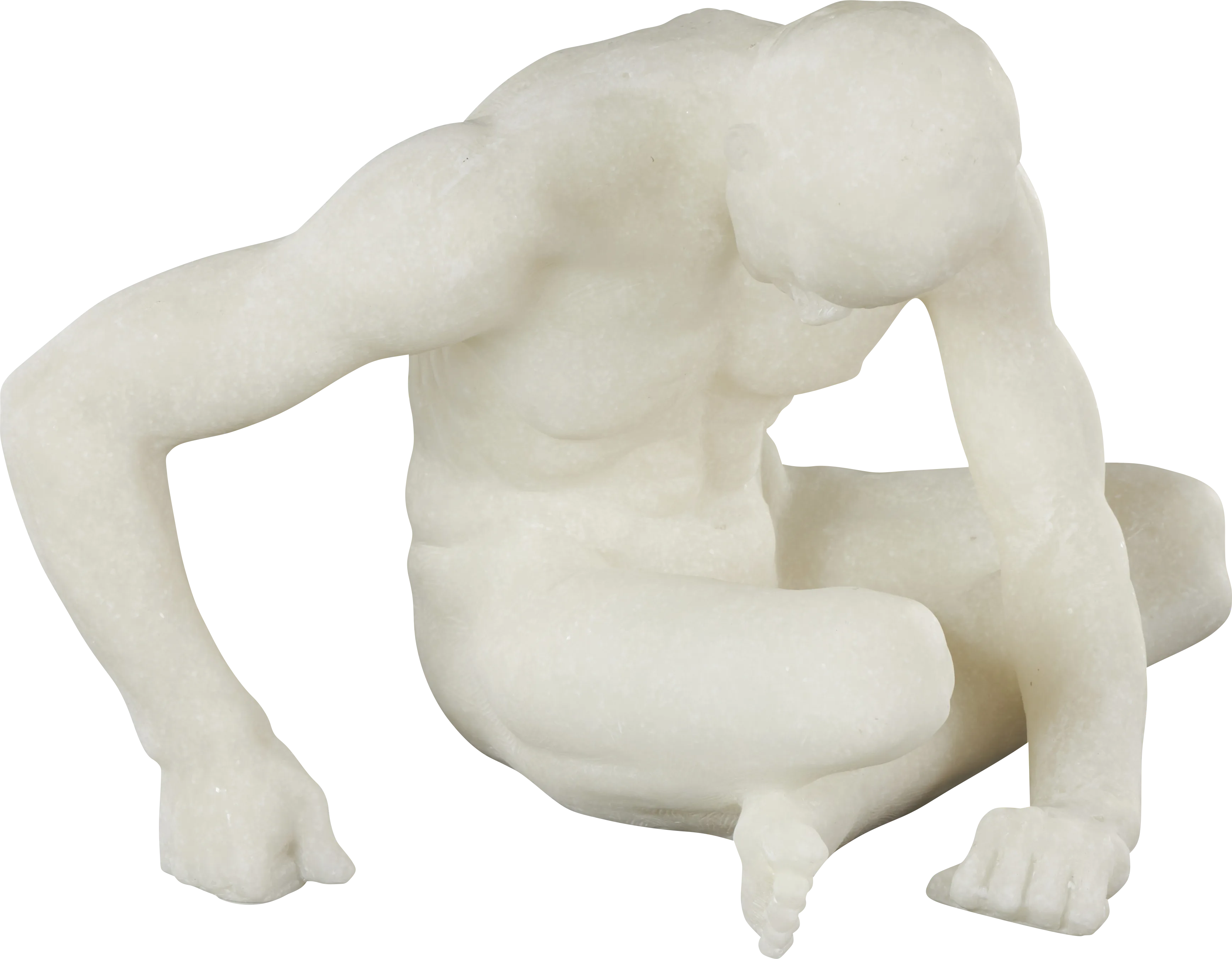 Wezlu White Sculptuire - Thumbnail - Image 1