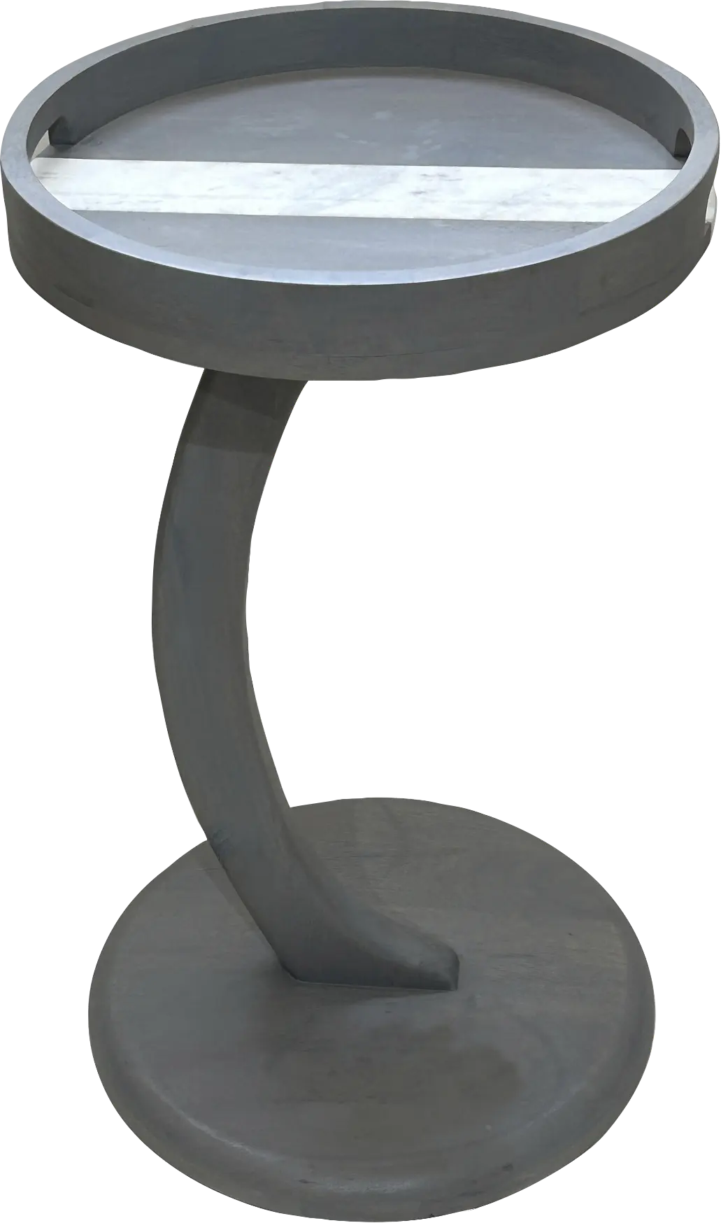 Grayhill Gray Chairside Table