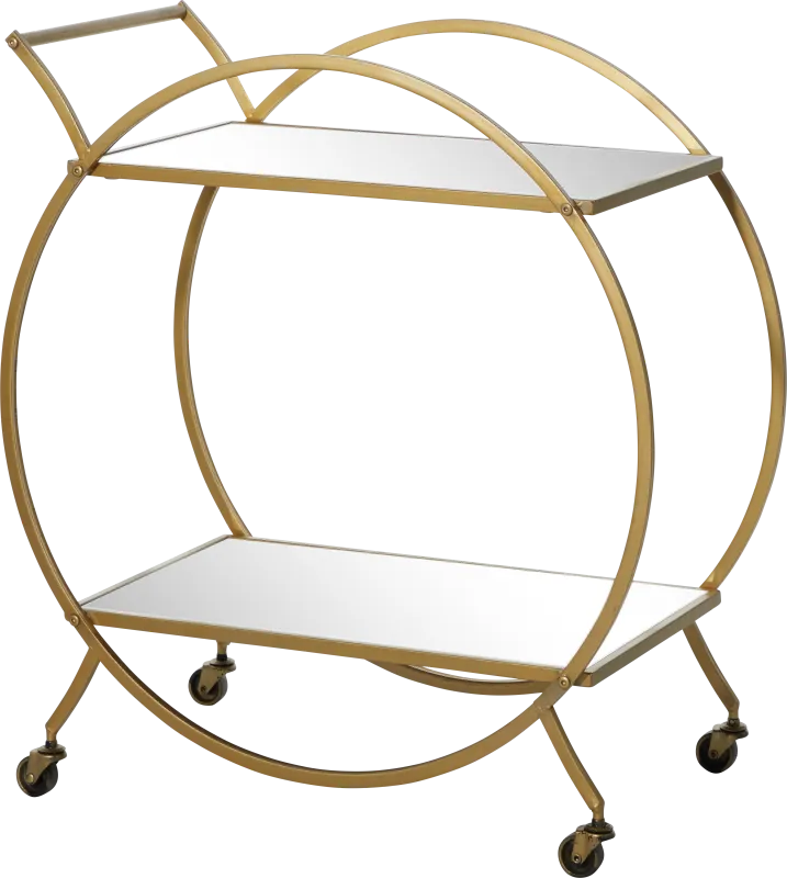 Sodisa Gold Bar Cart