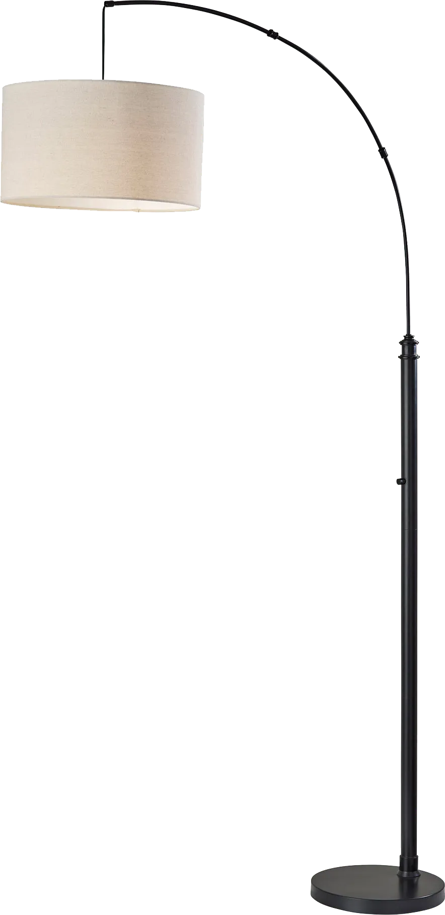 Seraphina Black Floor Lamp - Image 1