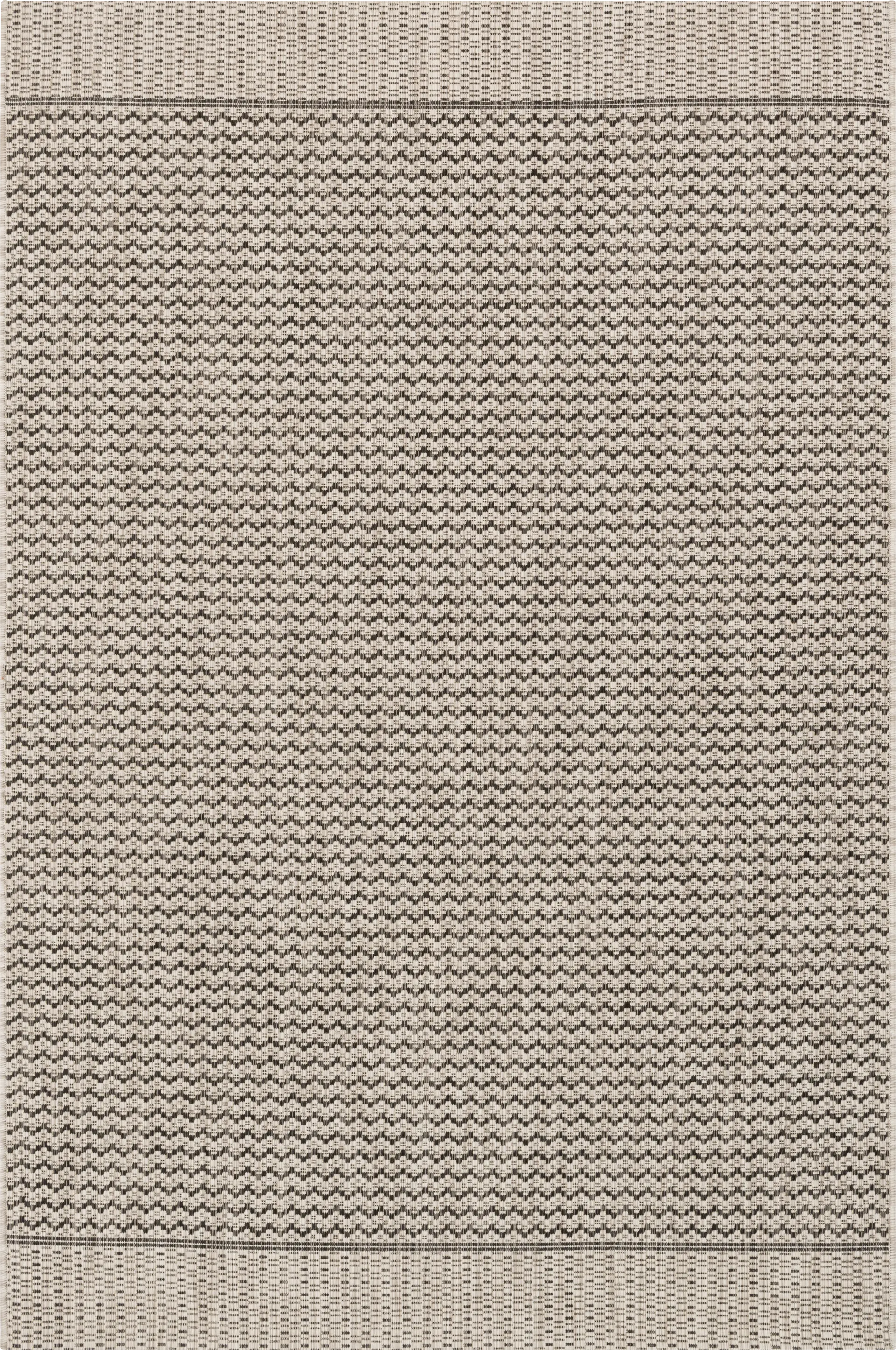 Woven Dune Gray 5'3 x 7' Indoor/Outdoor Rug