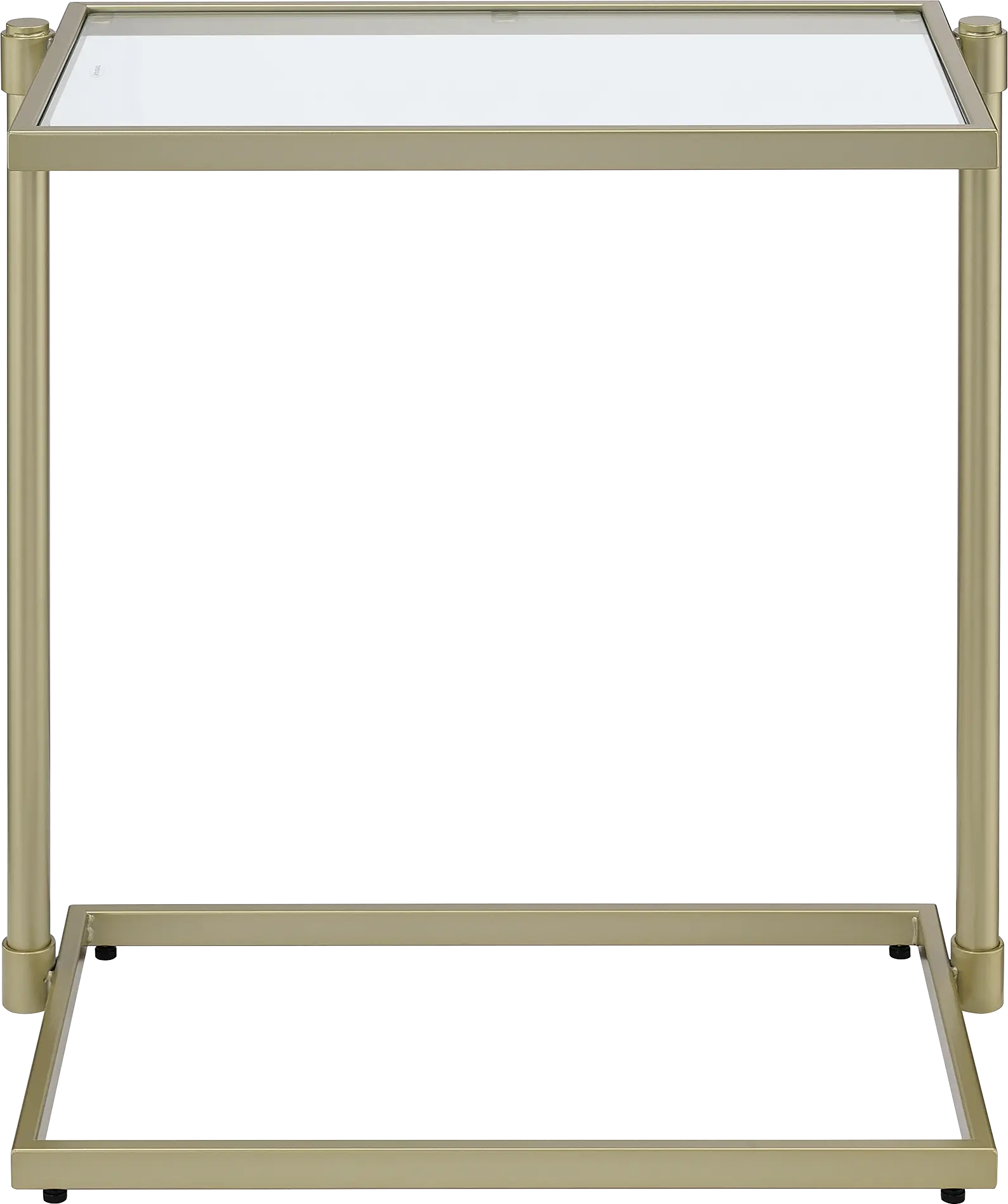 Alva Gold Chairside Table