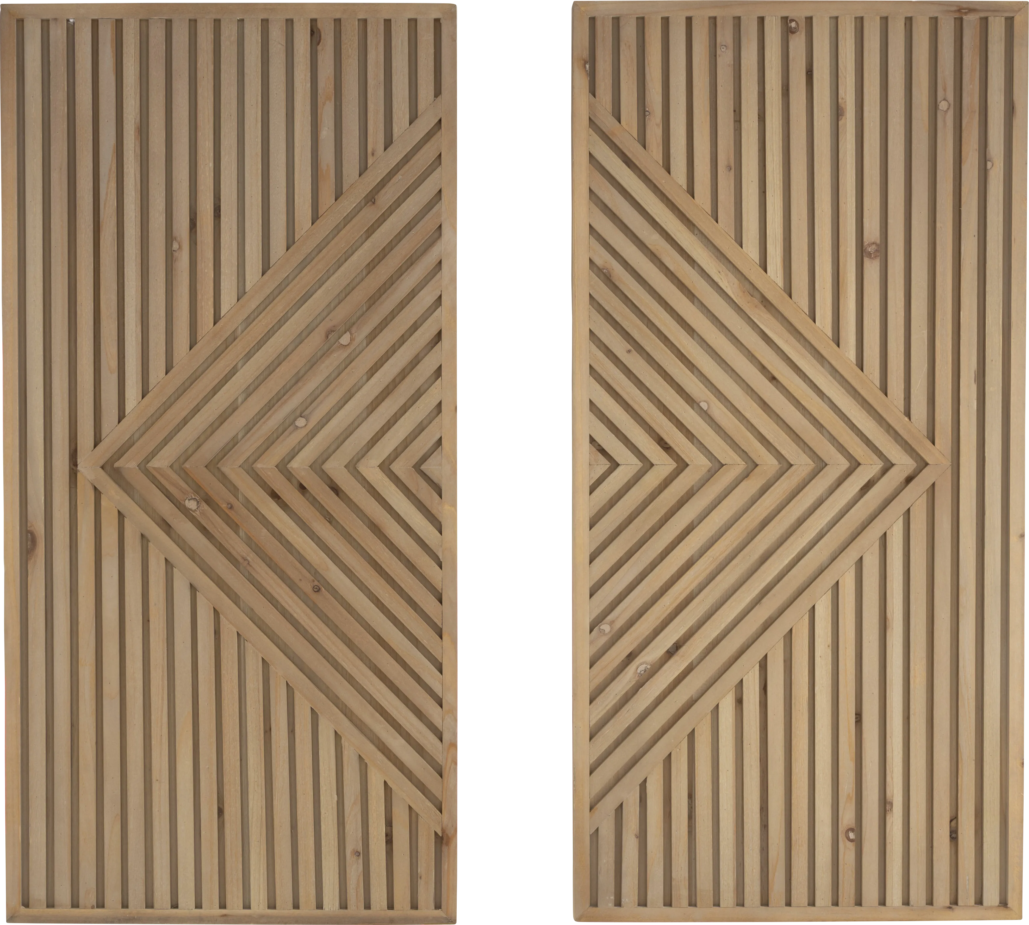 Marsoft Light Oak Wall Decor - Image 1
