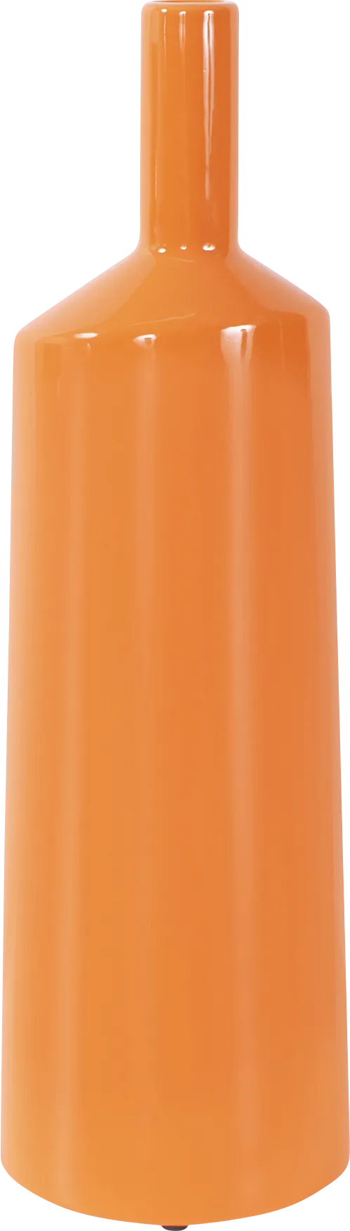 Bebti Orange Short Vase - Image 1