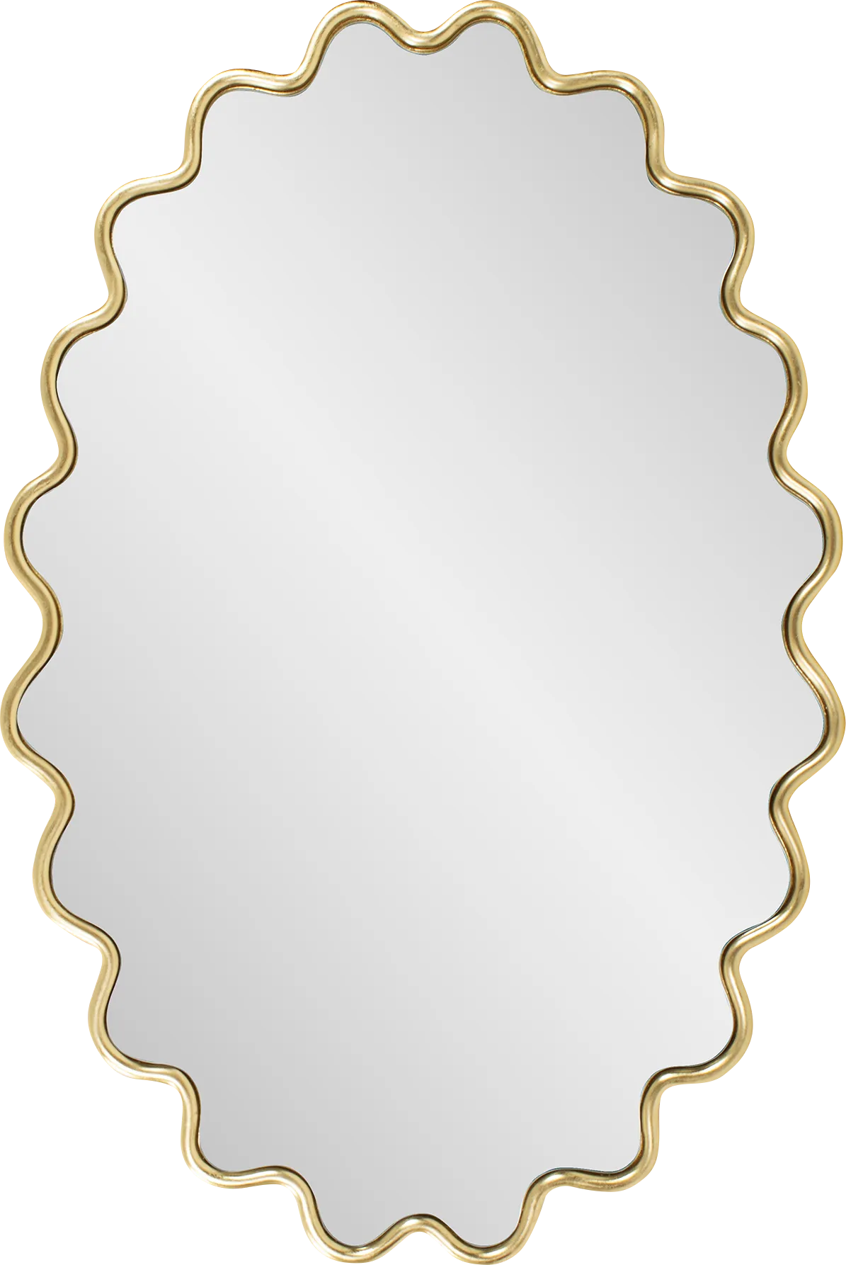 Samiaa Gold Wall Mirror - Thumbnail - Image 1