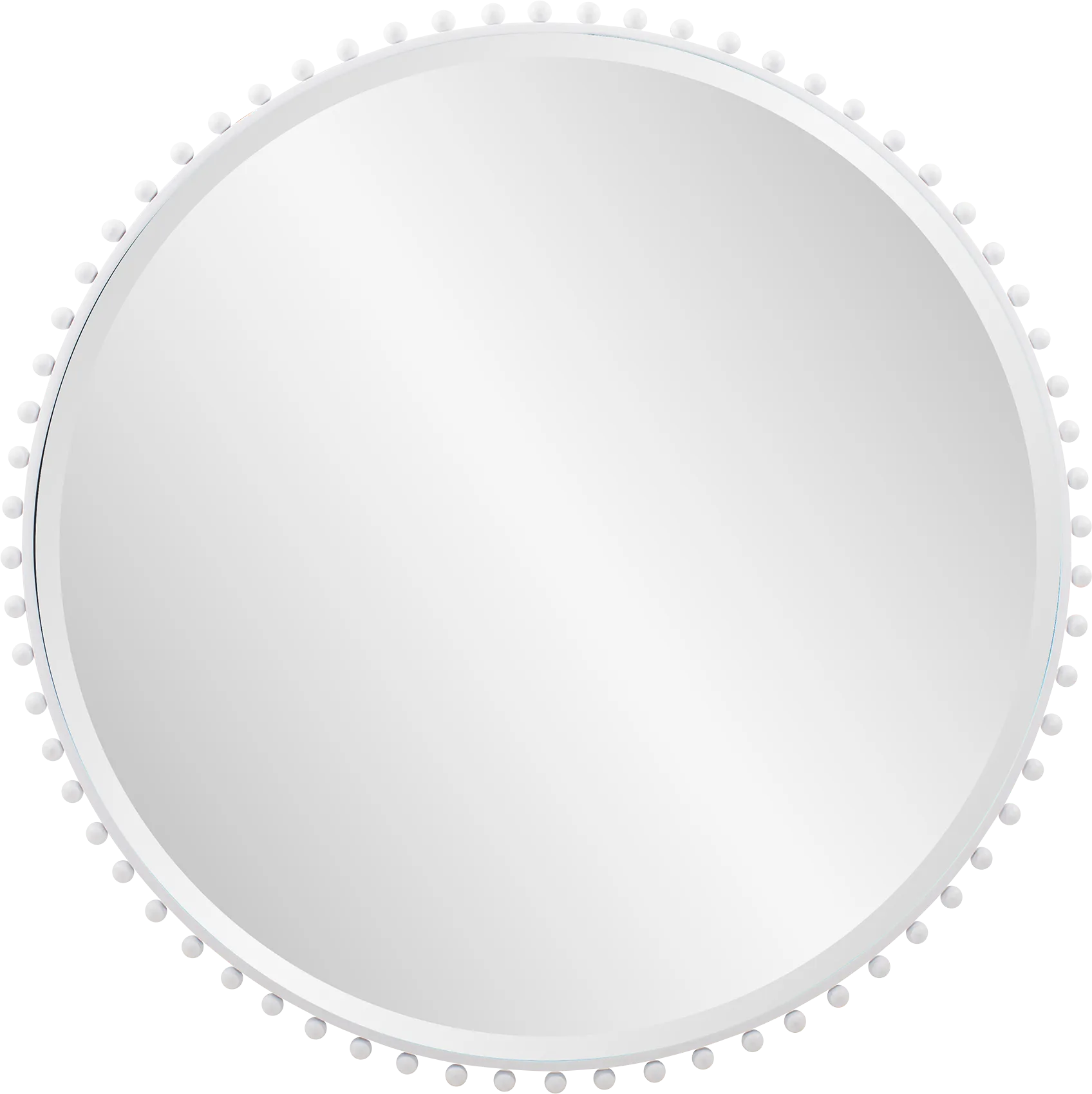 Houi White Wall Mirror - Image 1